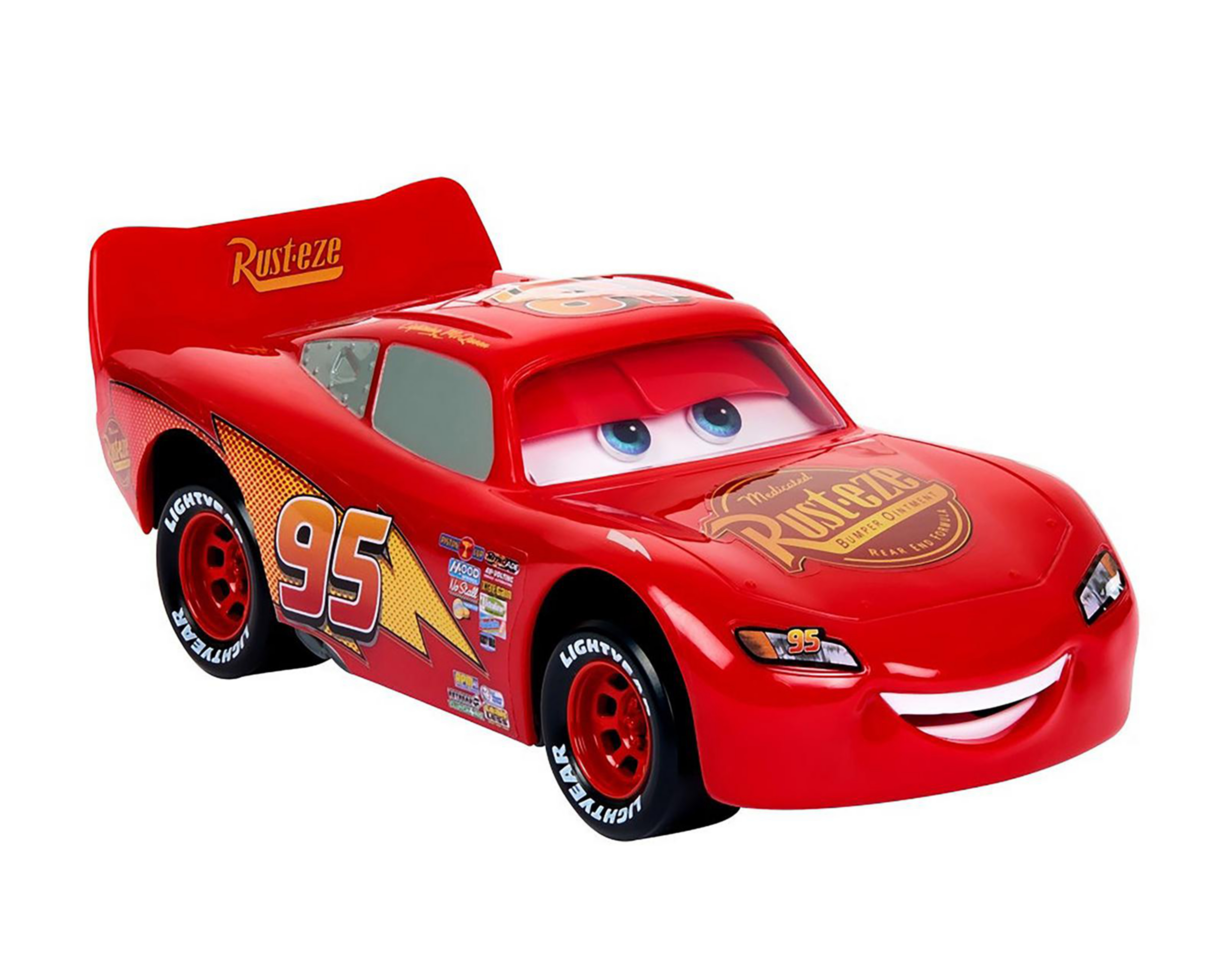 Foto 3 pulgar | Rayo McQueen Disney Cars Moving Moments