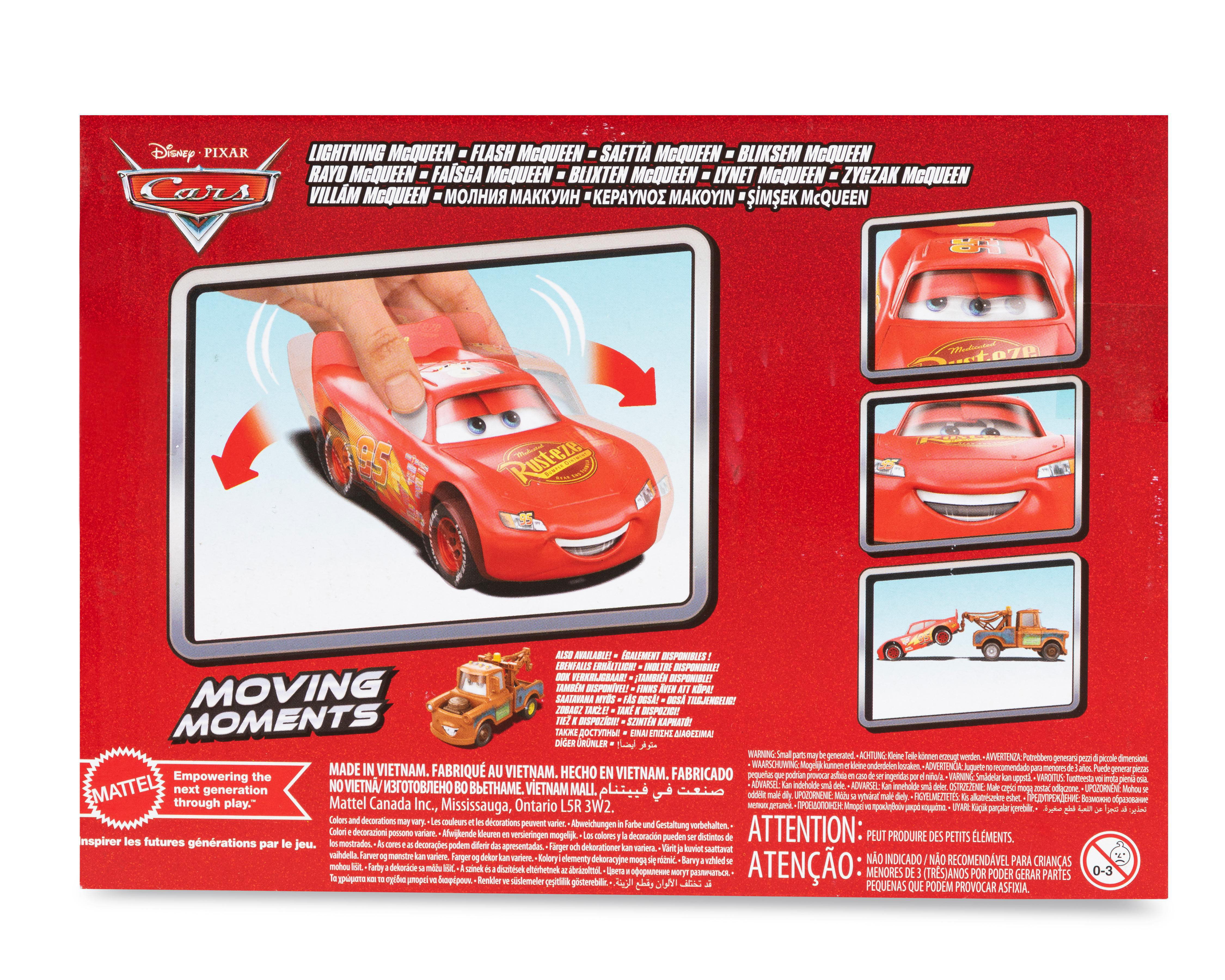 Foto 7 pulgar | Rayo McQueen Disney Cars Moving Moments