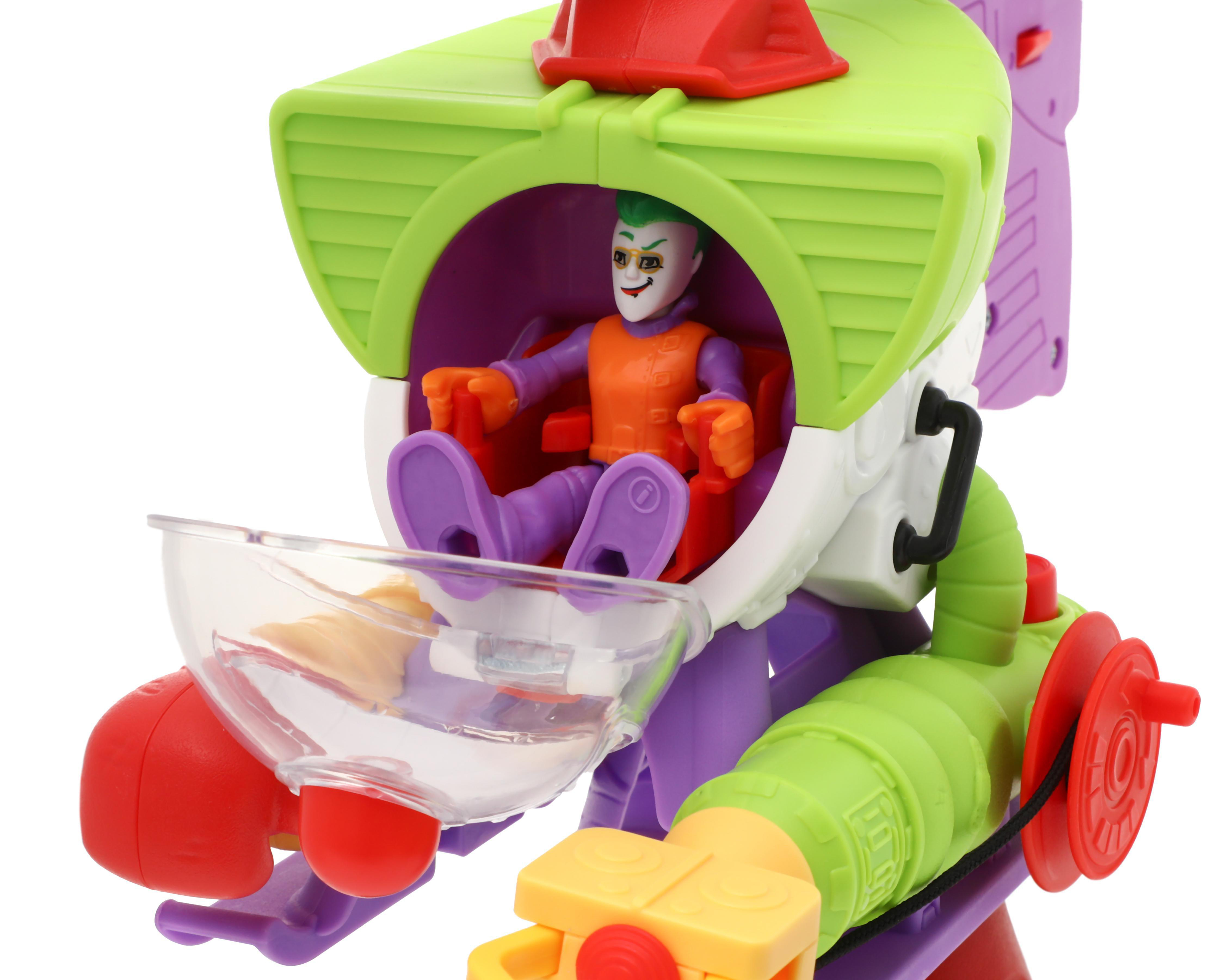 Foto 6 pulgar | Robocóptero del Joker Imaginext Fisher Price DC Super Friends