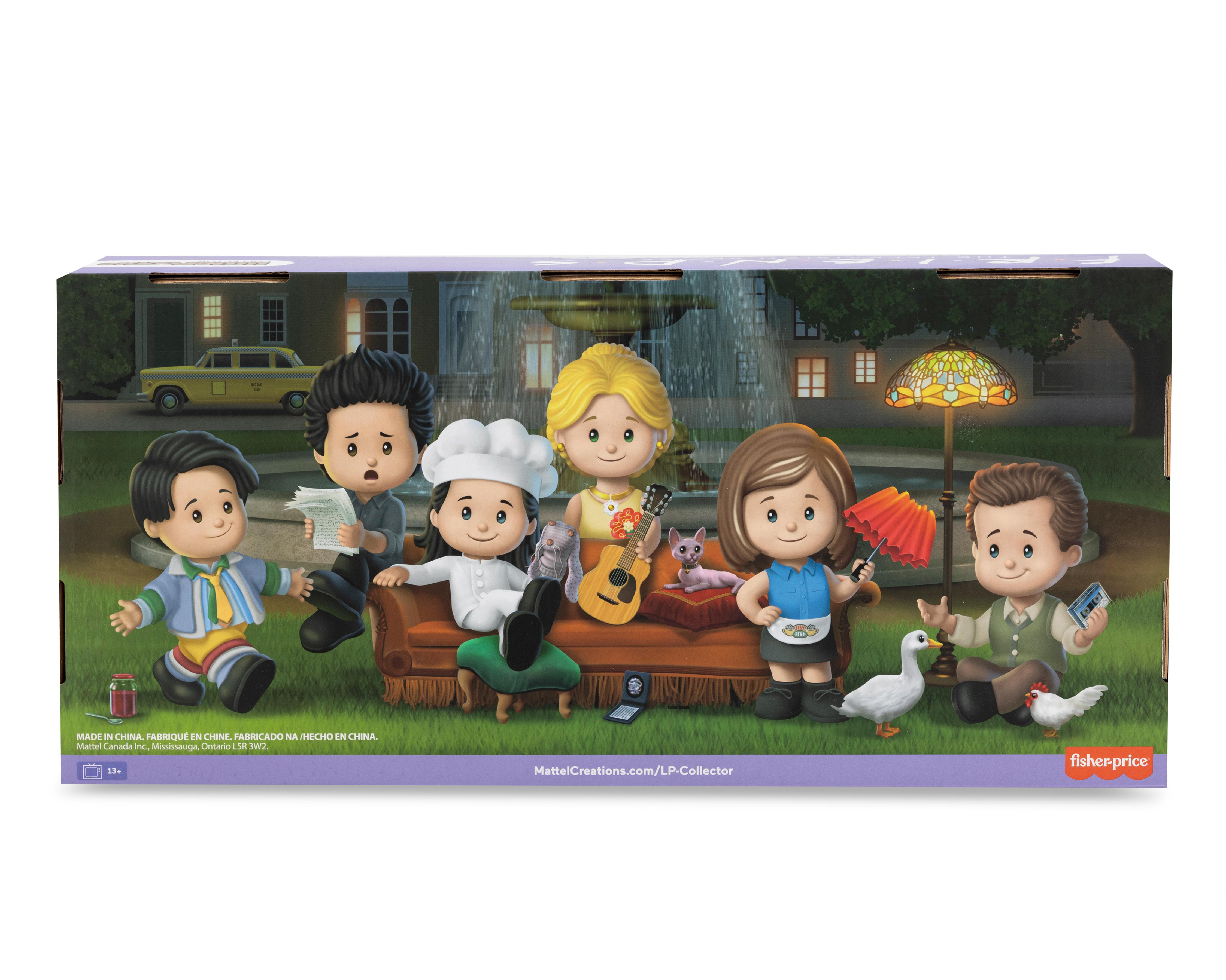 Foto 7 | Figura Friends Fisher Price Little People Collector 6 Piezas