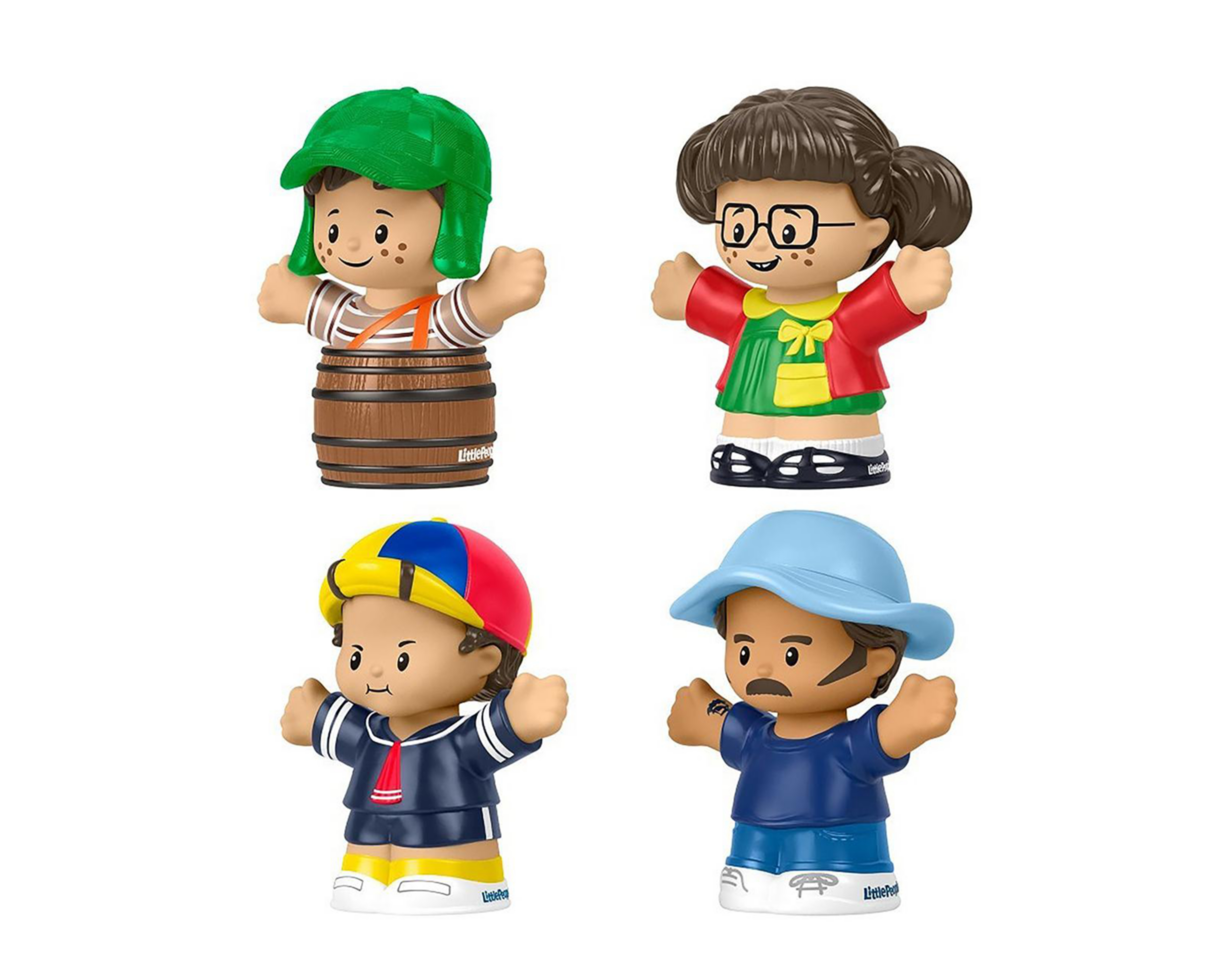 Foto 3 pulgar | Figuras El Chavo del Ocho Fisher Price Little People Collector