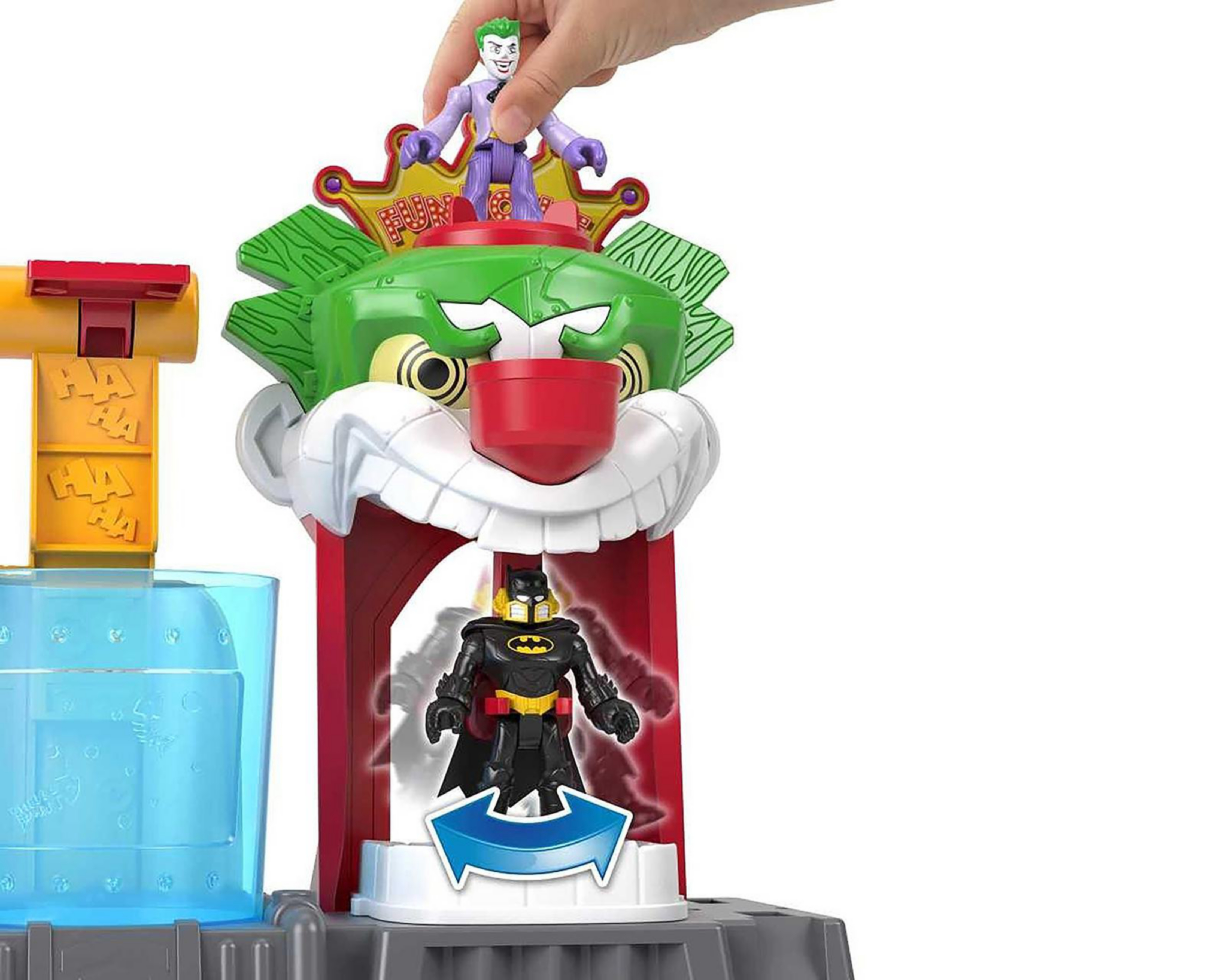 Foto 4 pulgar | Joker y la Casa de la Risa Imaginext Fisher Price Super Friends