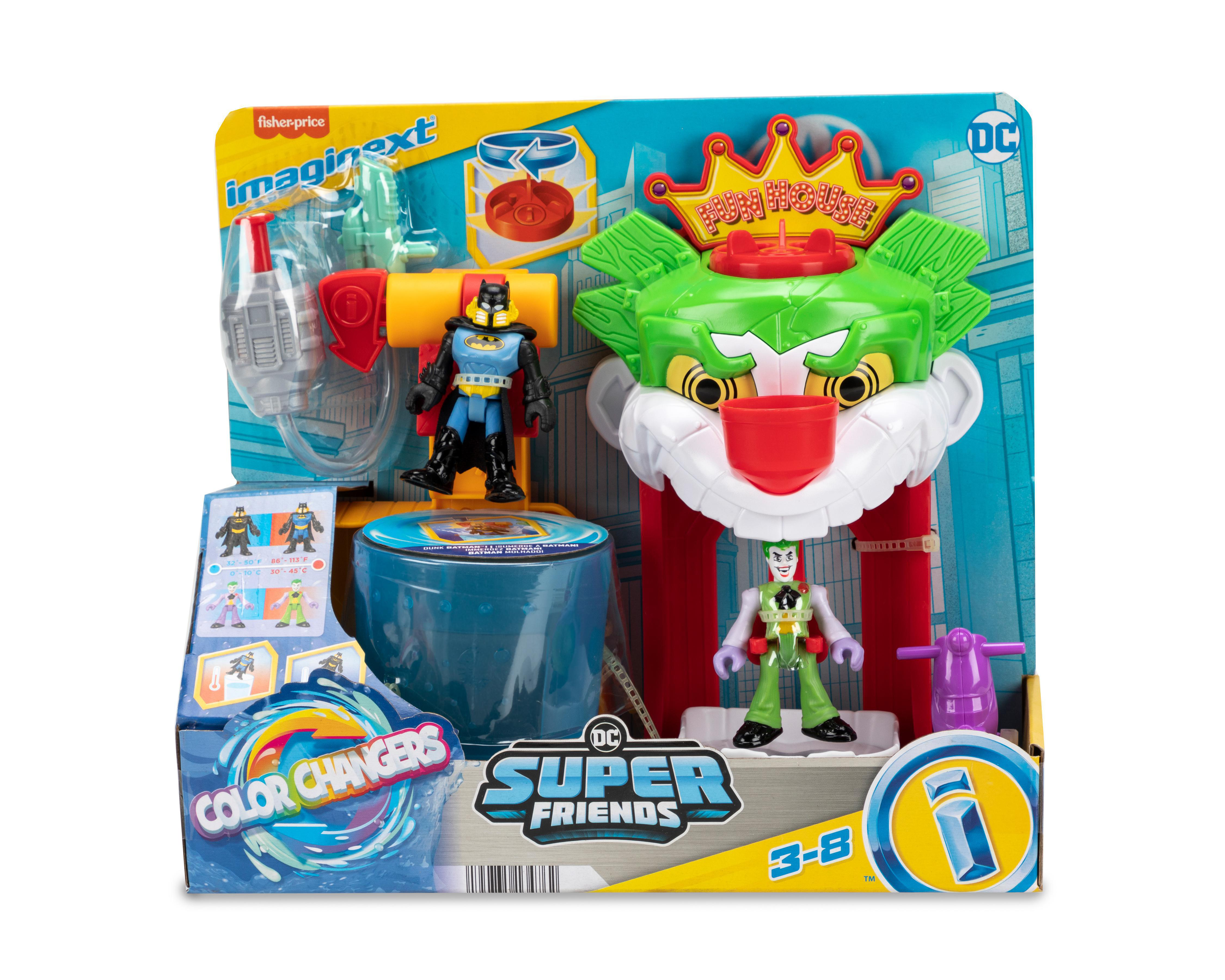 Foto 9 pulgar | Joker y la Casa de la Risa Imaginext Fisher Price Super Friends