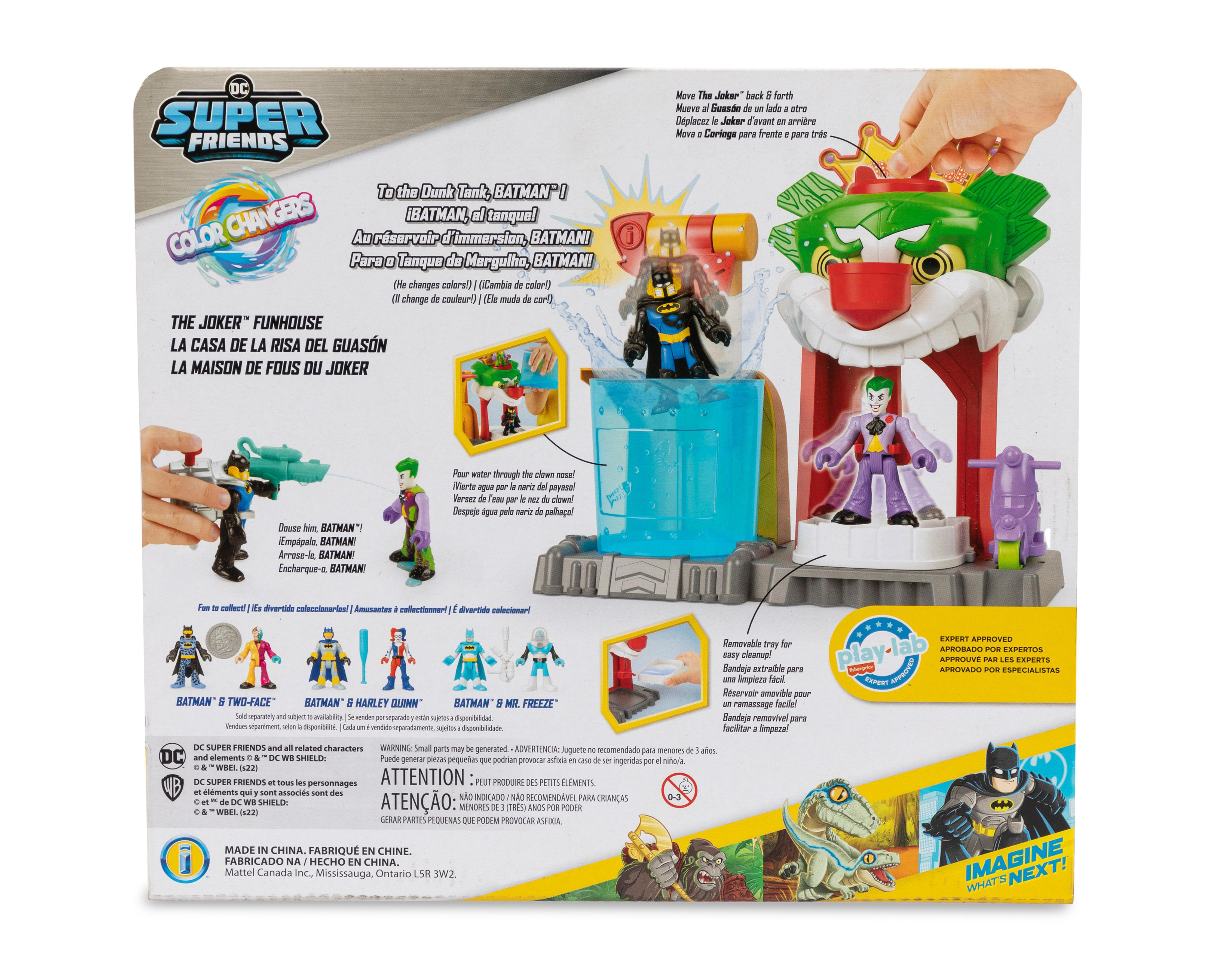 Foto 10 pulgar | Joker y la Casa de la Risa Imaginext Fisher Price Super Friends