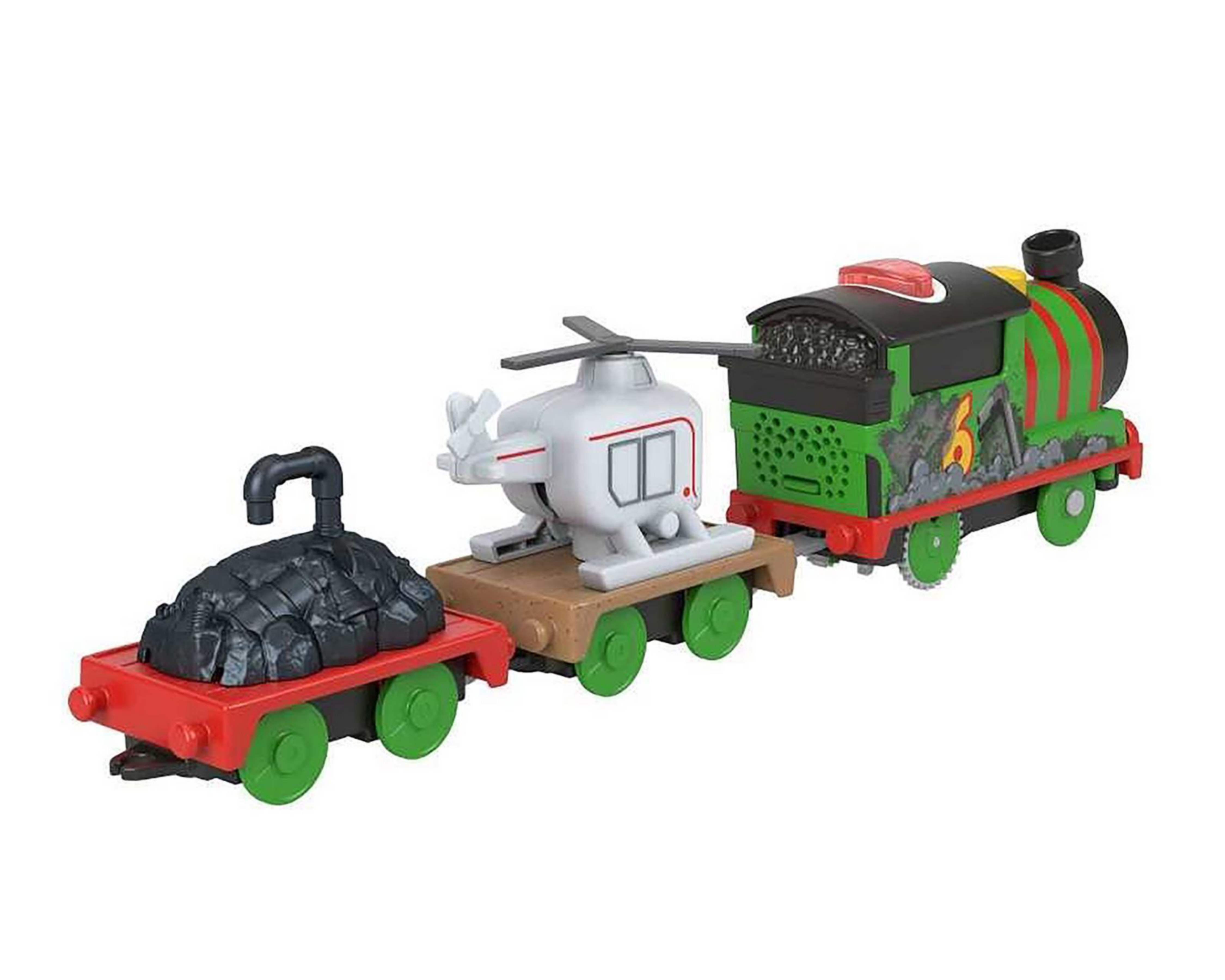 Foto 4 pulgar | Percy Parlante con Harold Fisher Price Thomas & Friends