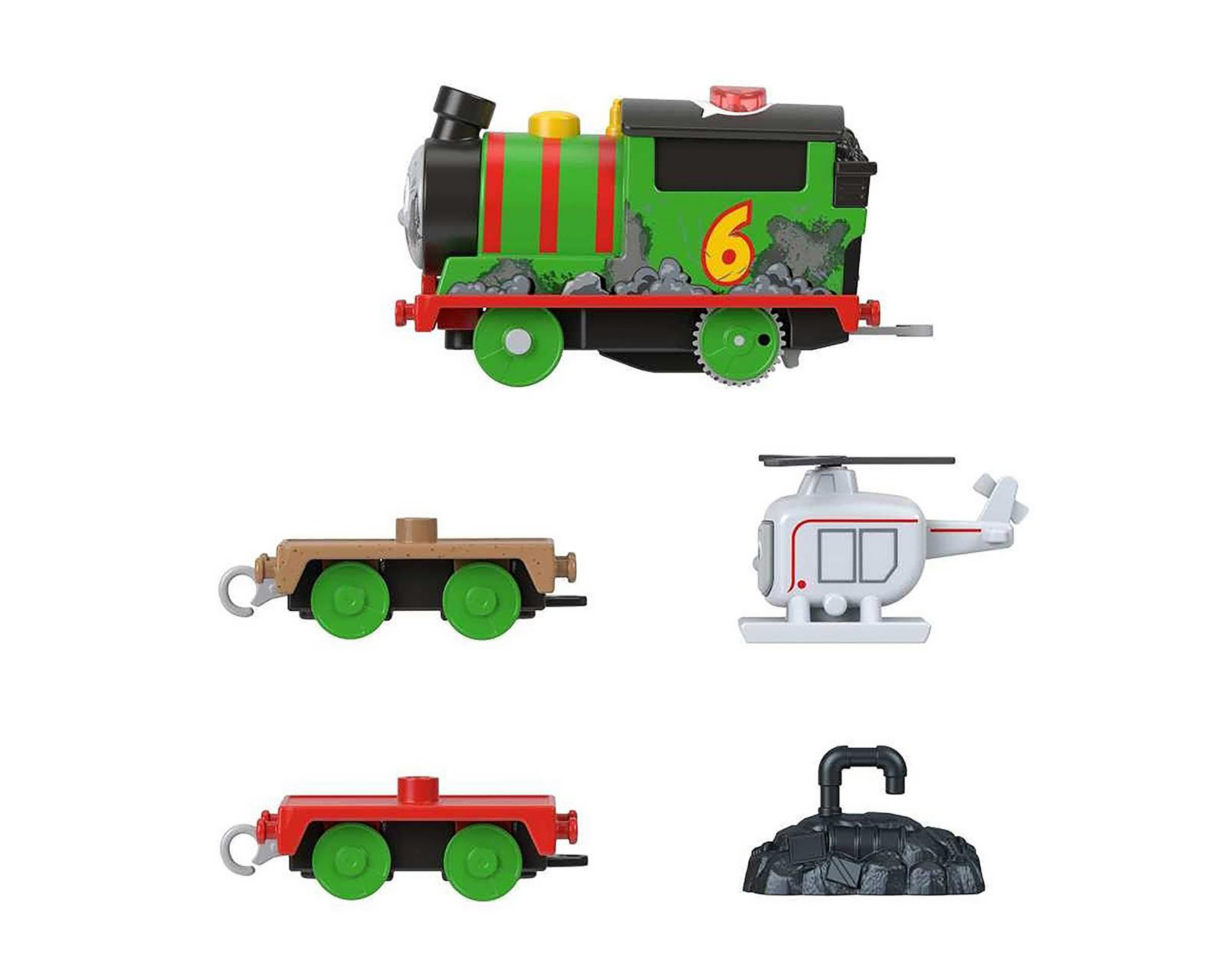 Foto 5 pulgar | Percy Parlante con Harold Fisher Price Thomas & Friends