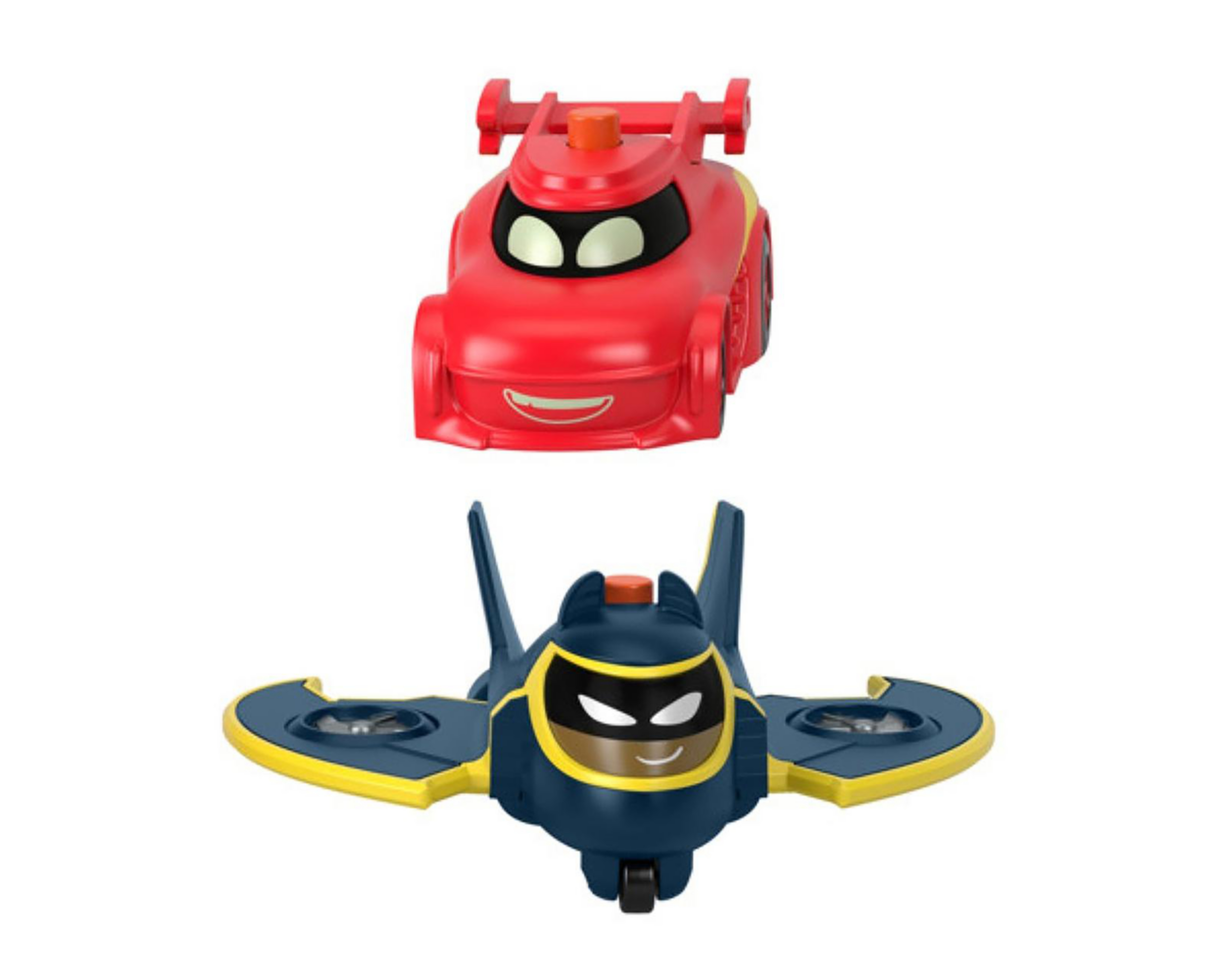 Redbird y Batwing Fisher Price Batwheels con Luces