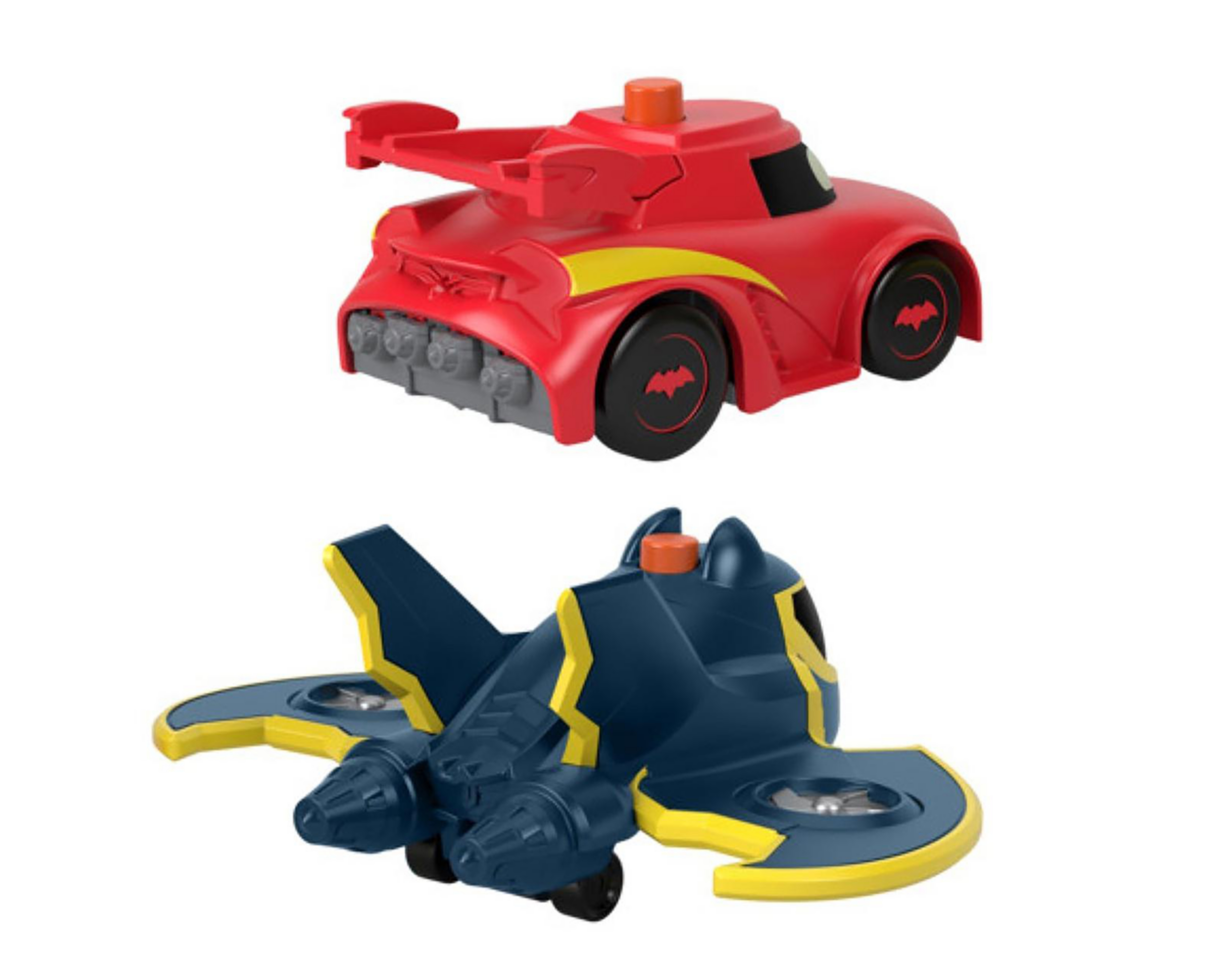 Foto 3 pulgar | Redbird y Batwing Fisher Price Batwheels con Luces