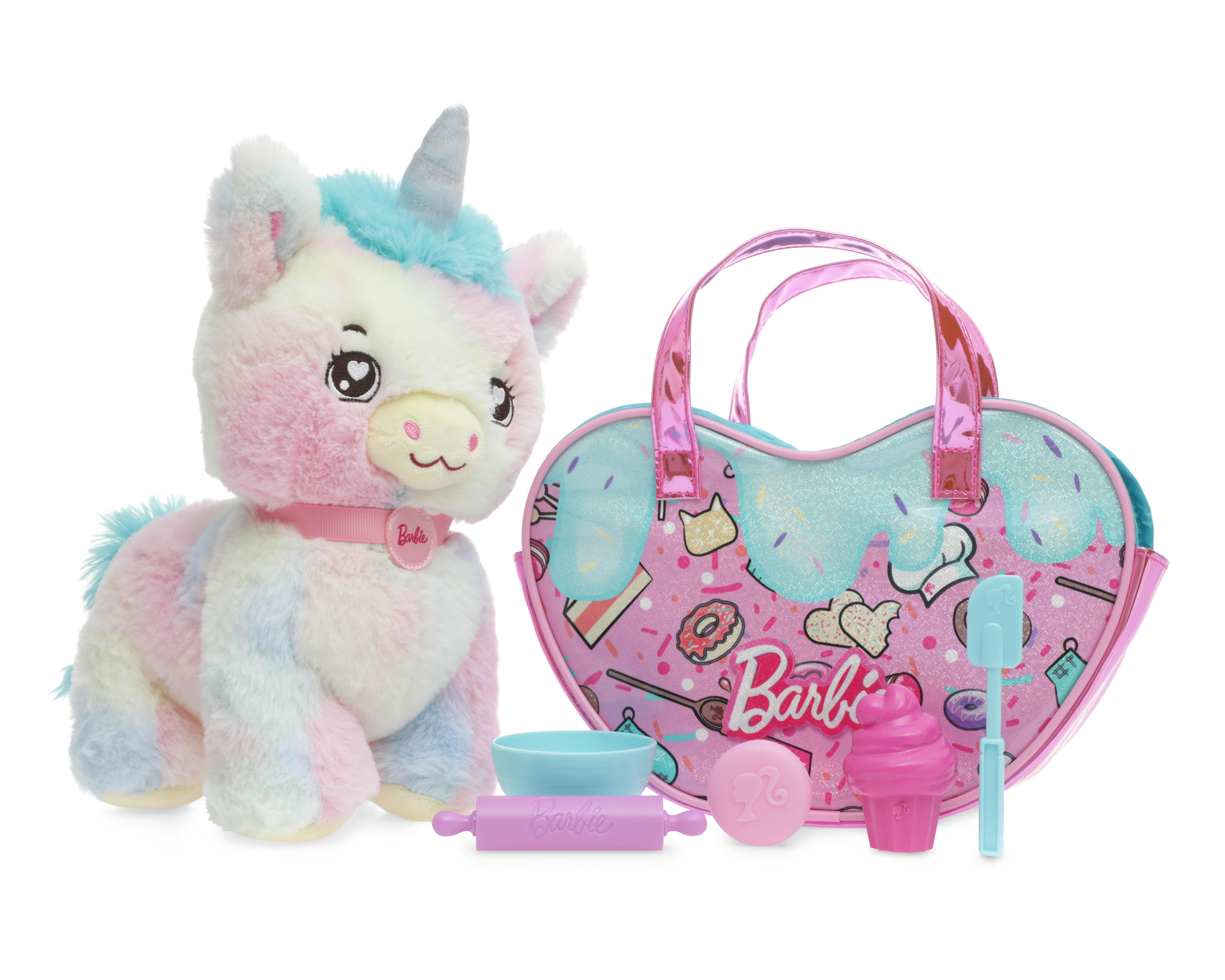 Foto 4 pulgar | Peluche Chef Pet Adventure Barbie Unicornio