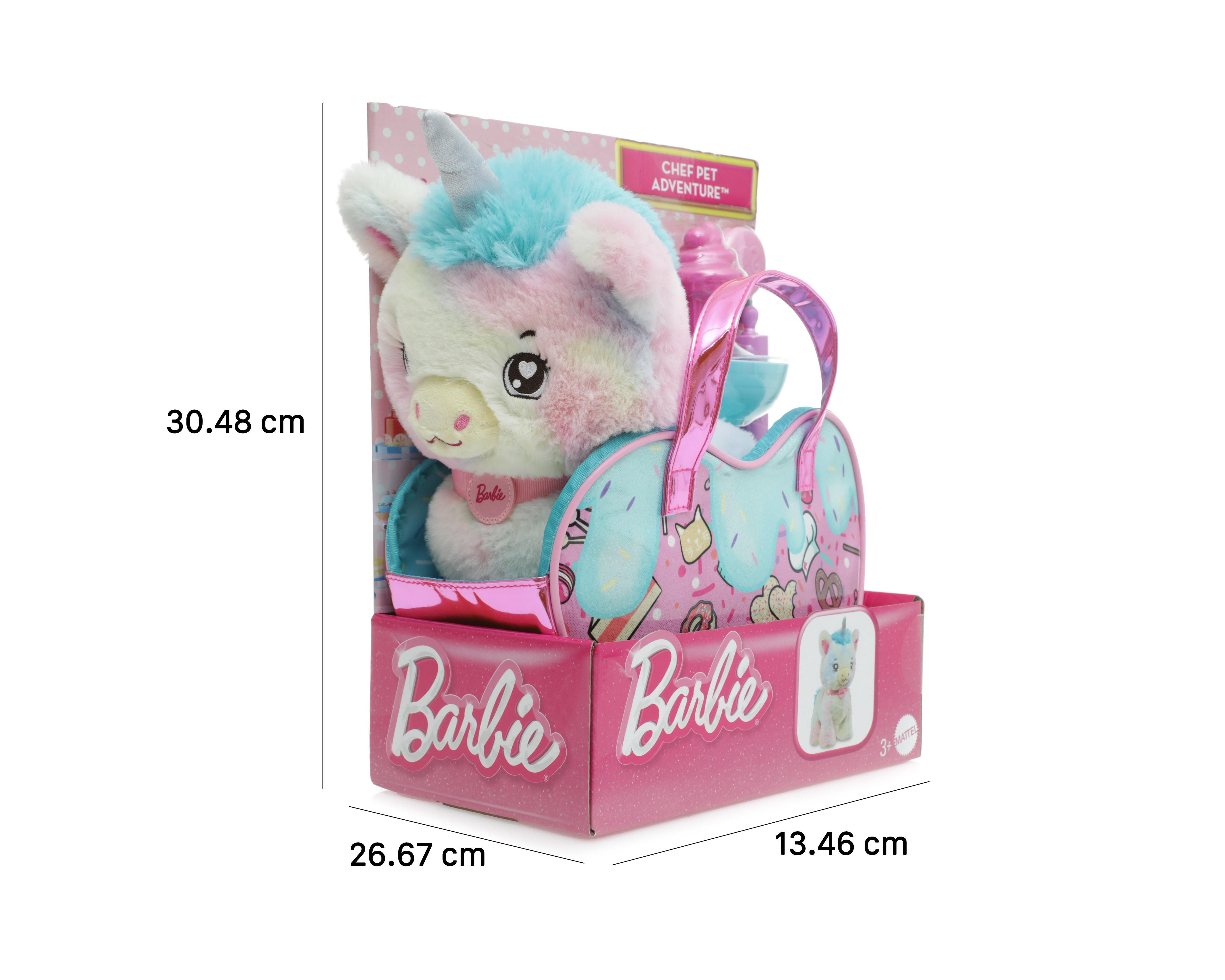 Foto 8 | Peluche Chef Pet Adventure Barbie Unicornio
