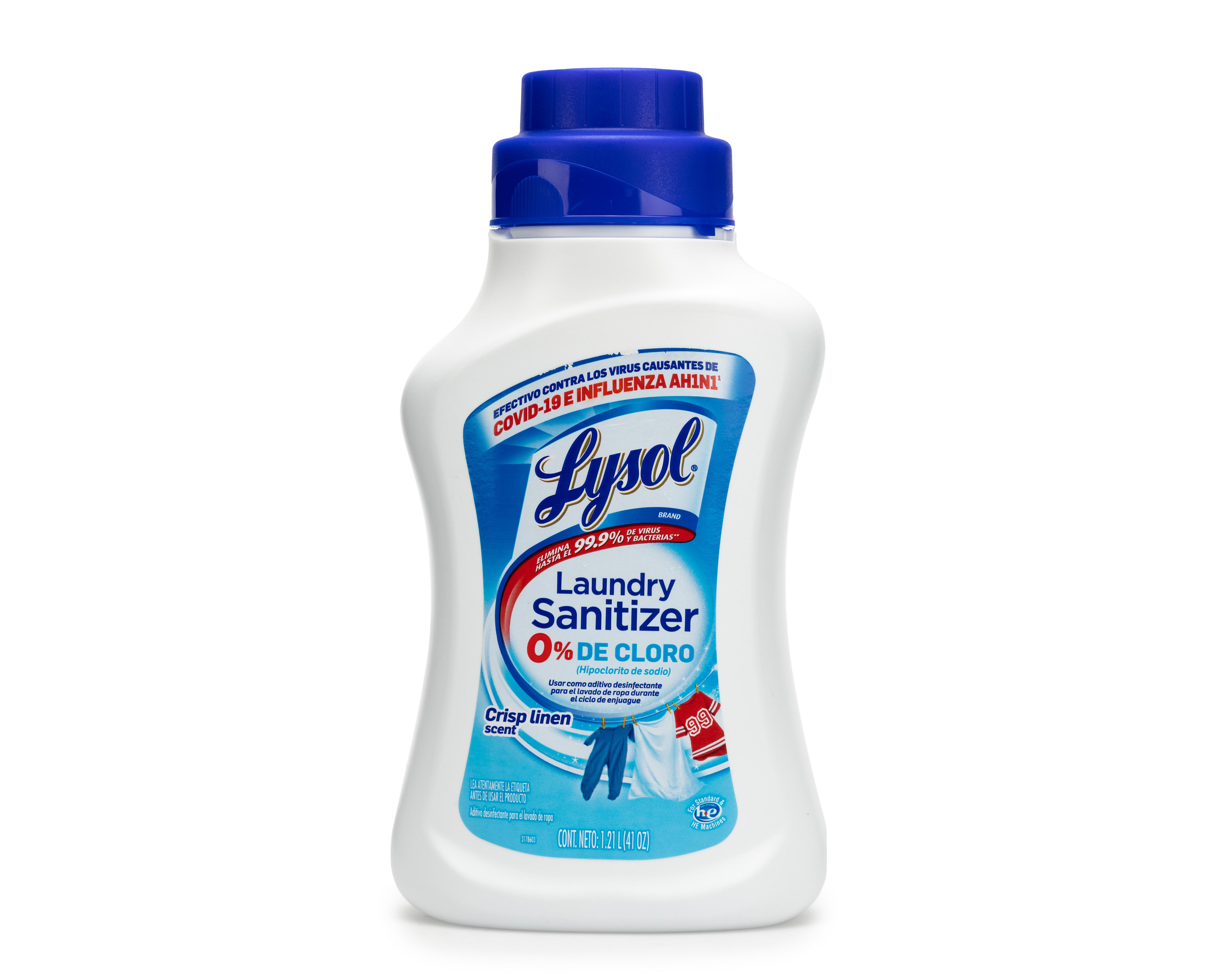 Foto 1 | Desinfectante de Ropa Lysol Aroma Lino Fresco 1.21 L