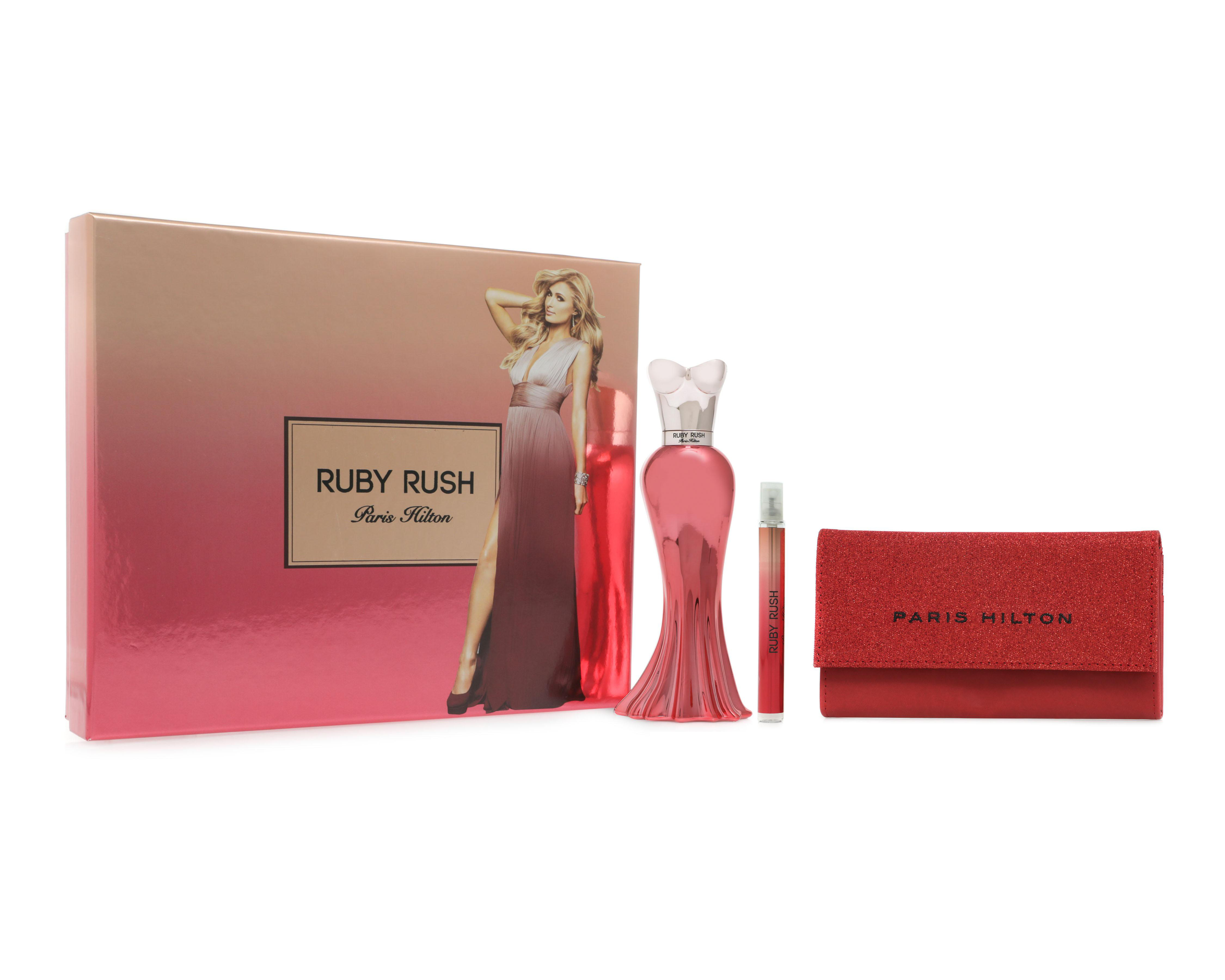 Estuche para Mujer Paris Hilton Ruby Rush 3 Piezas $609