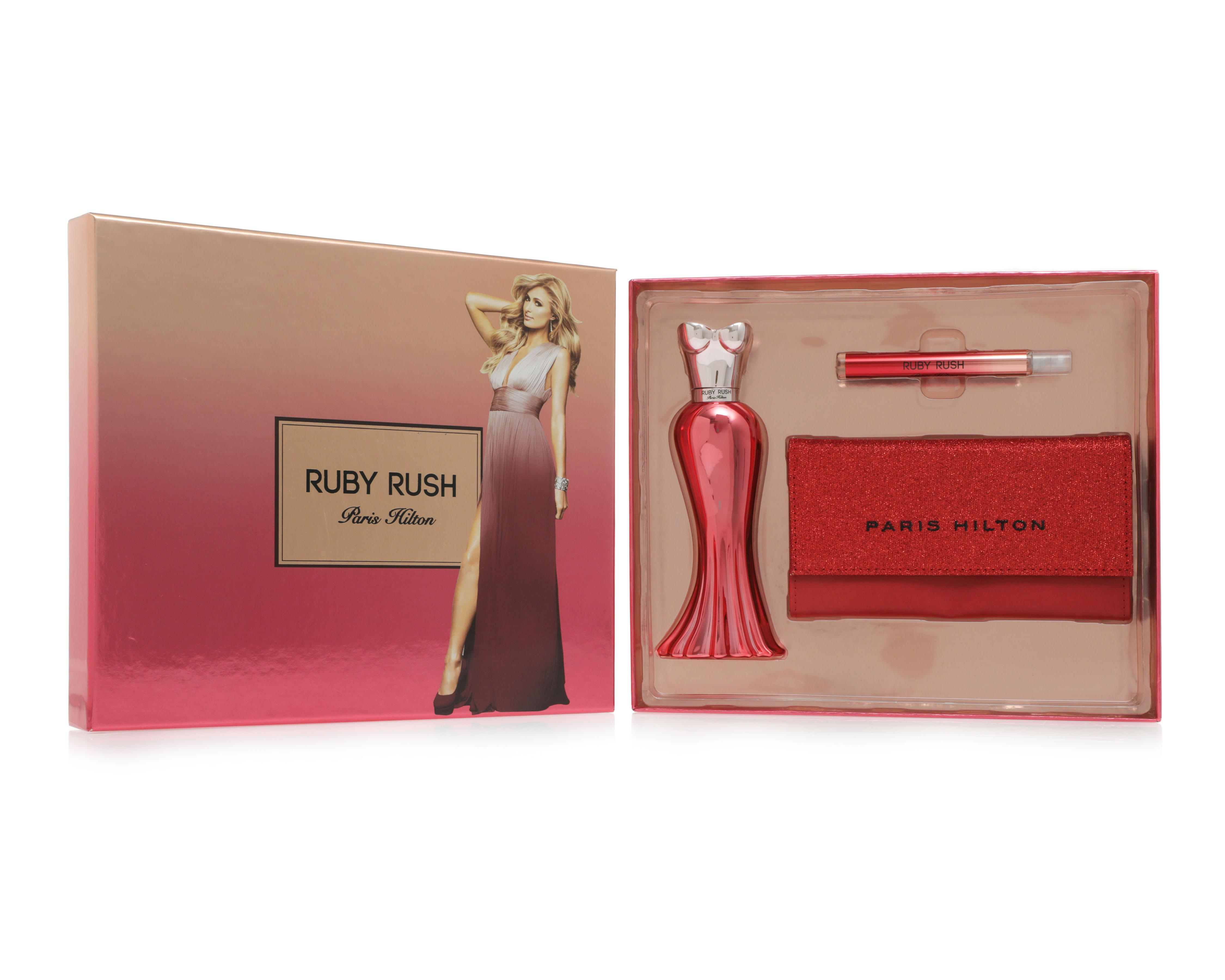 Foto 5 pulgar | Estuche para Mujer Paris Hilton Ruby Rush 3 Piezas