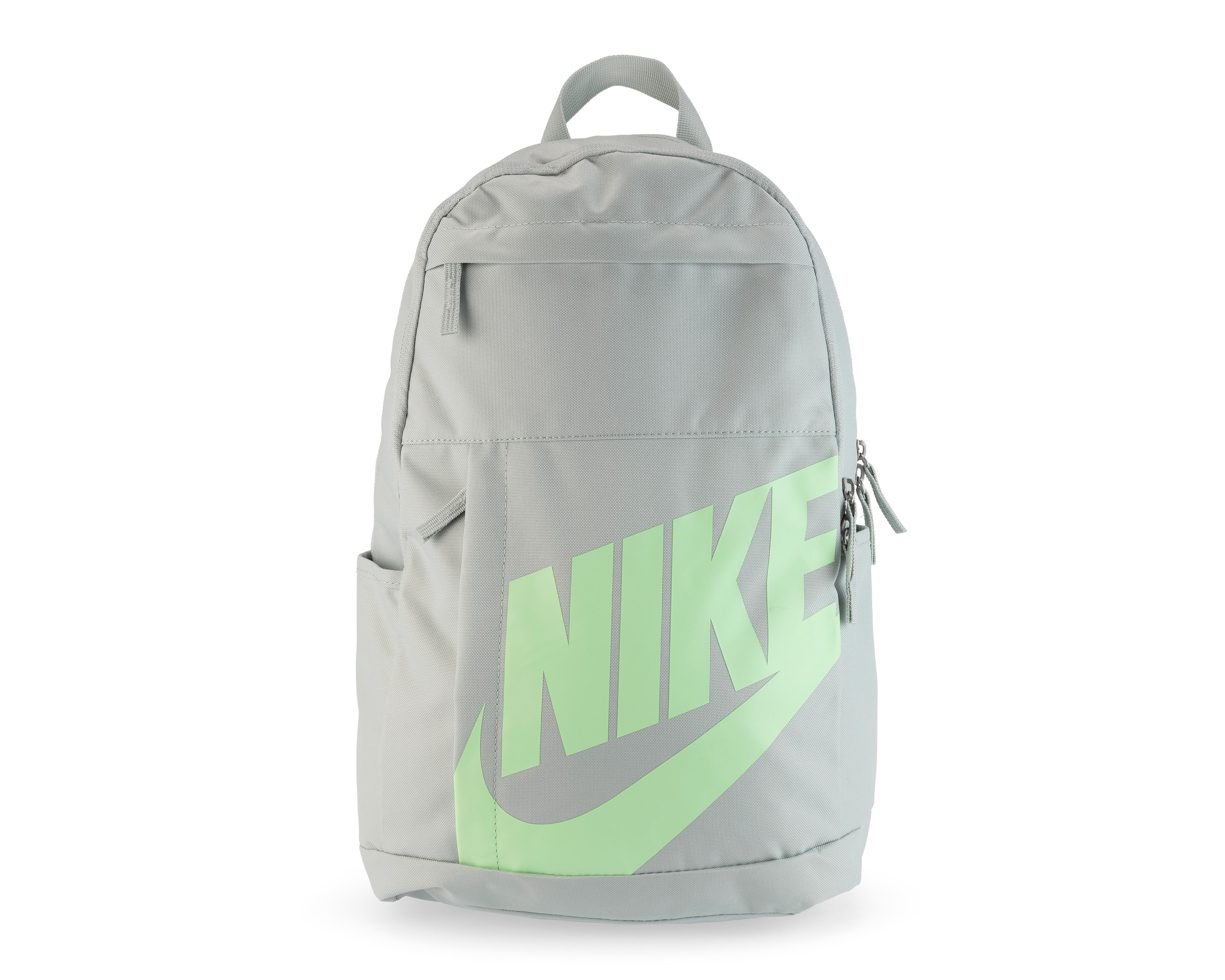 Mochila nike gris con verde hotsell