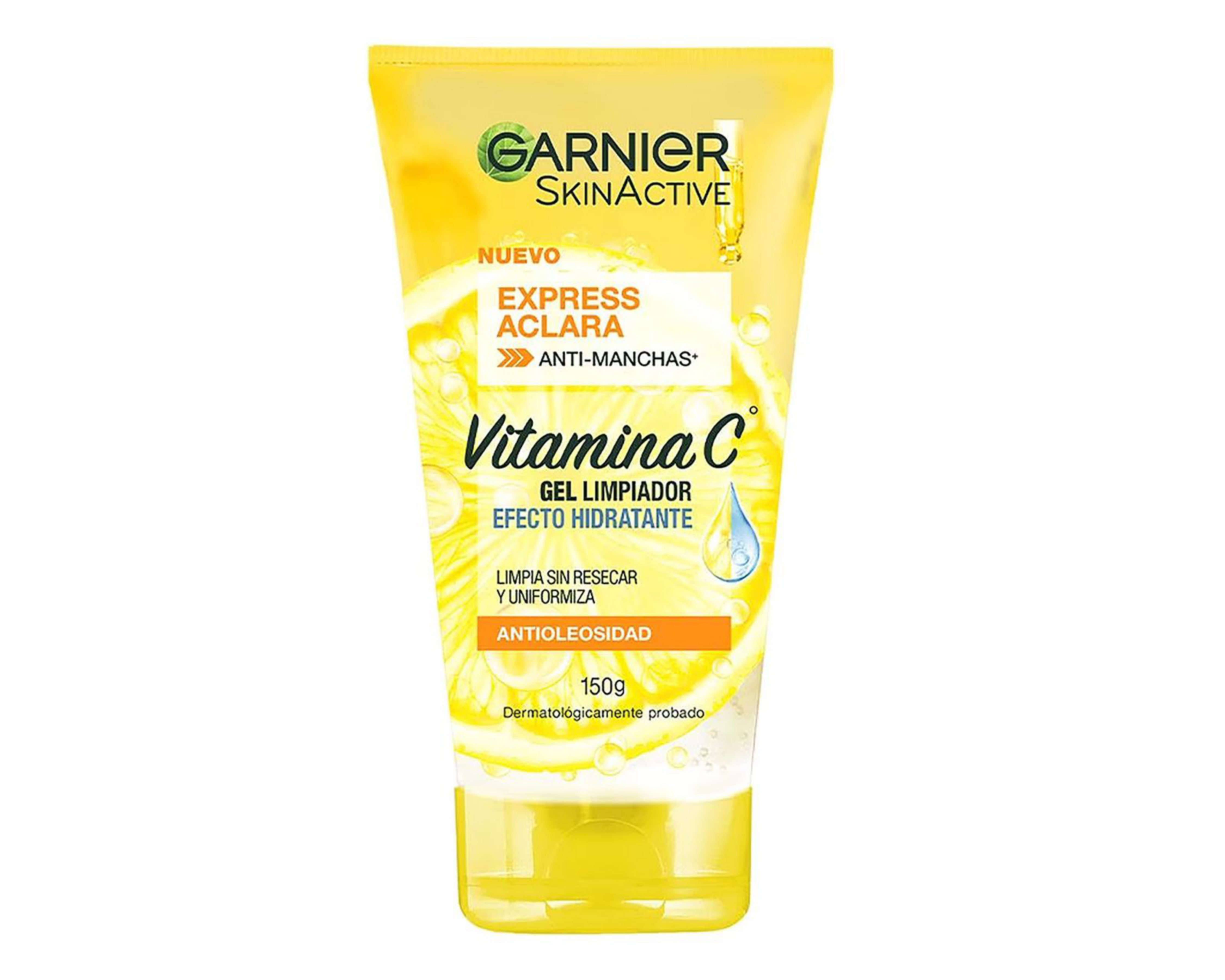 Foto 2 pulgar | Gel Limpiador Garnier Skin Active Express Aclara Vitamina C 150 g