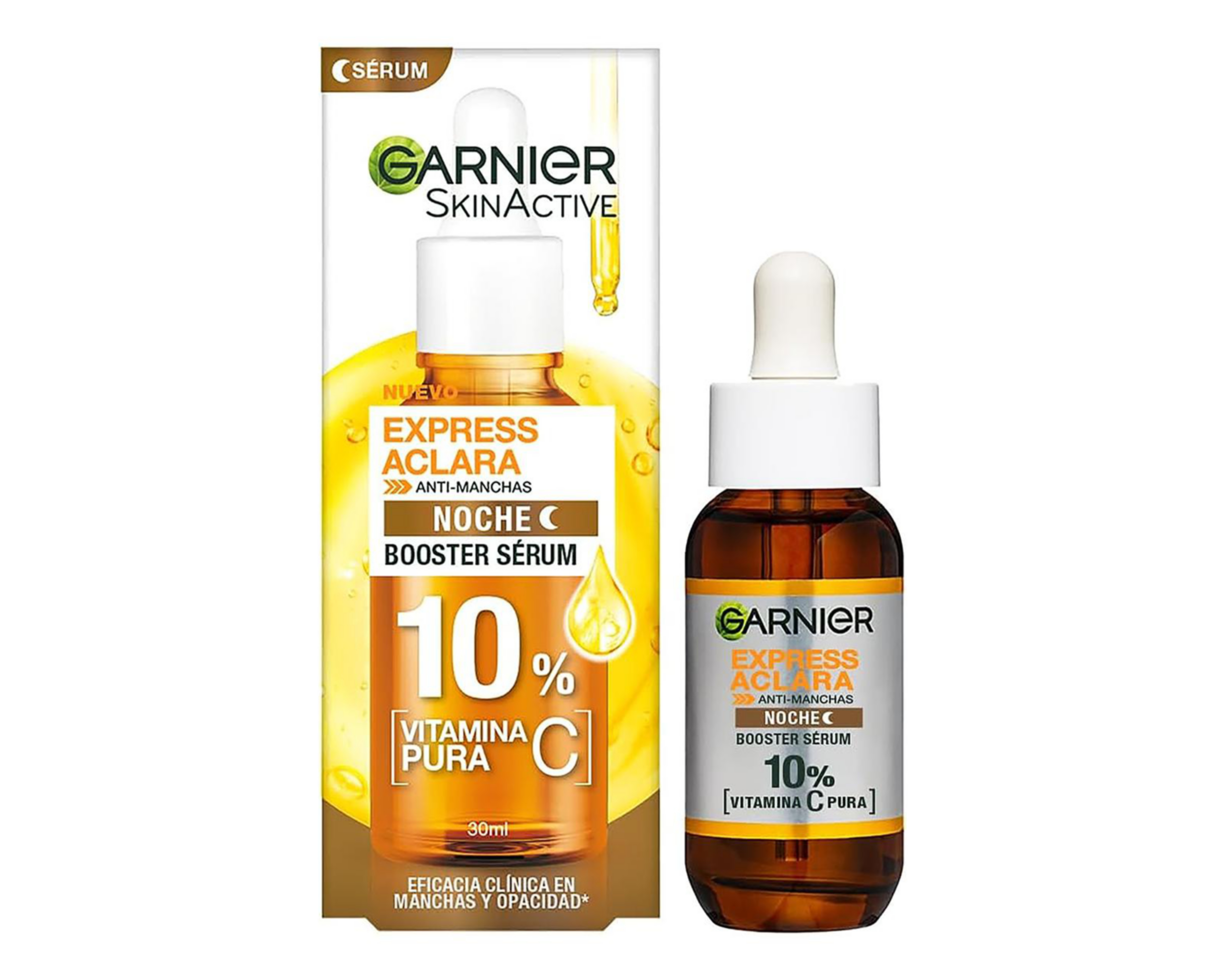 Serum Garnier Express Aclara Booster Sérum Noche 30 ml $196