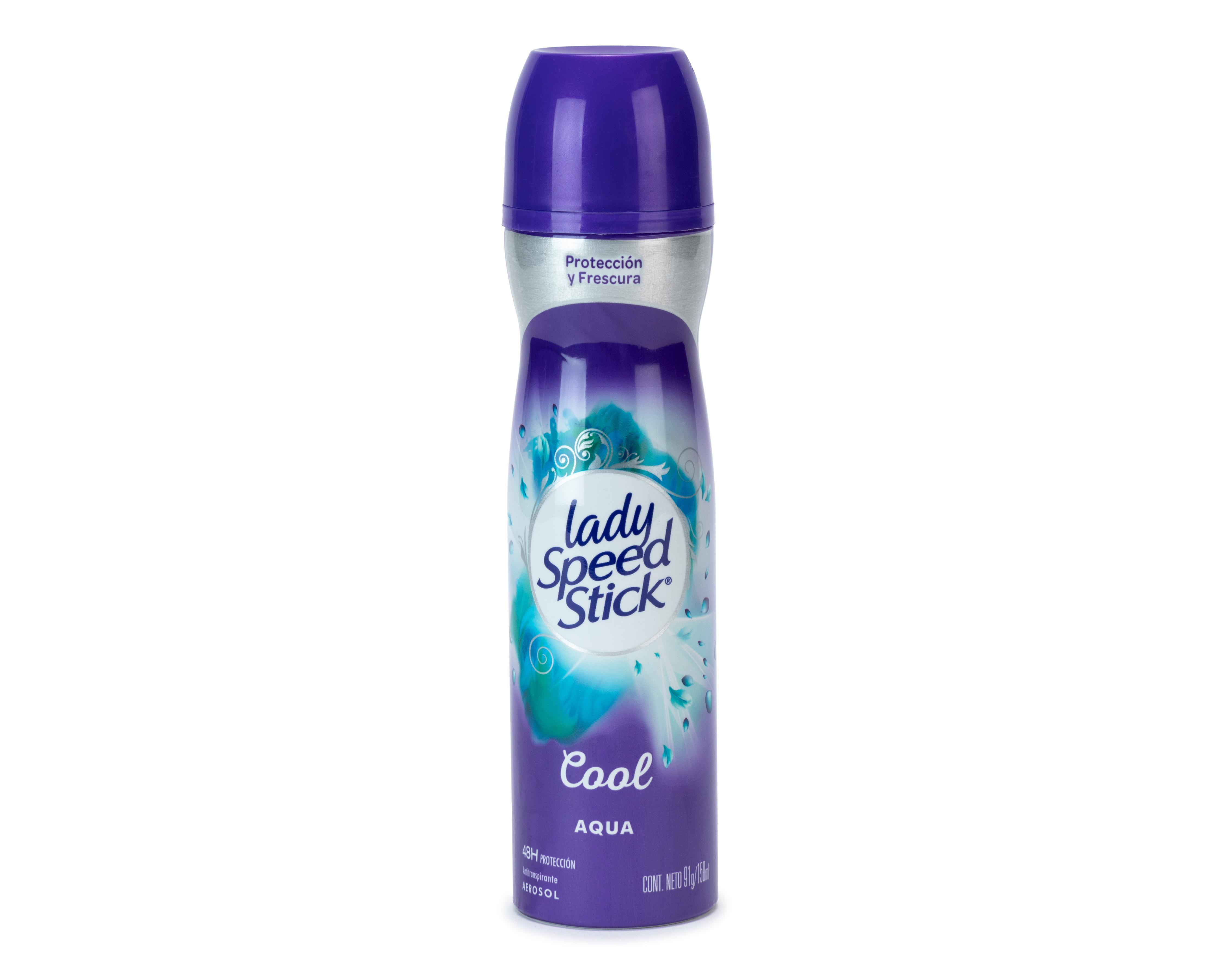 Foto 2 pulgar | Desodorante en Aerosol Lady Speed Stick Cool Aqua 150 ml