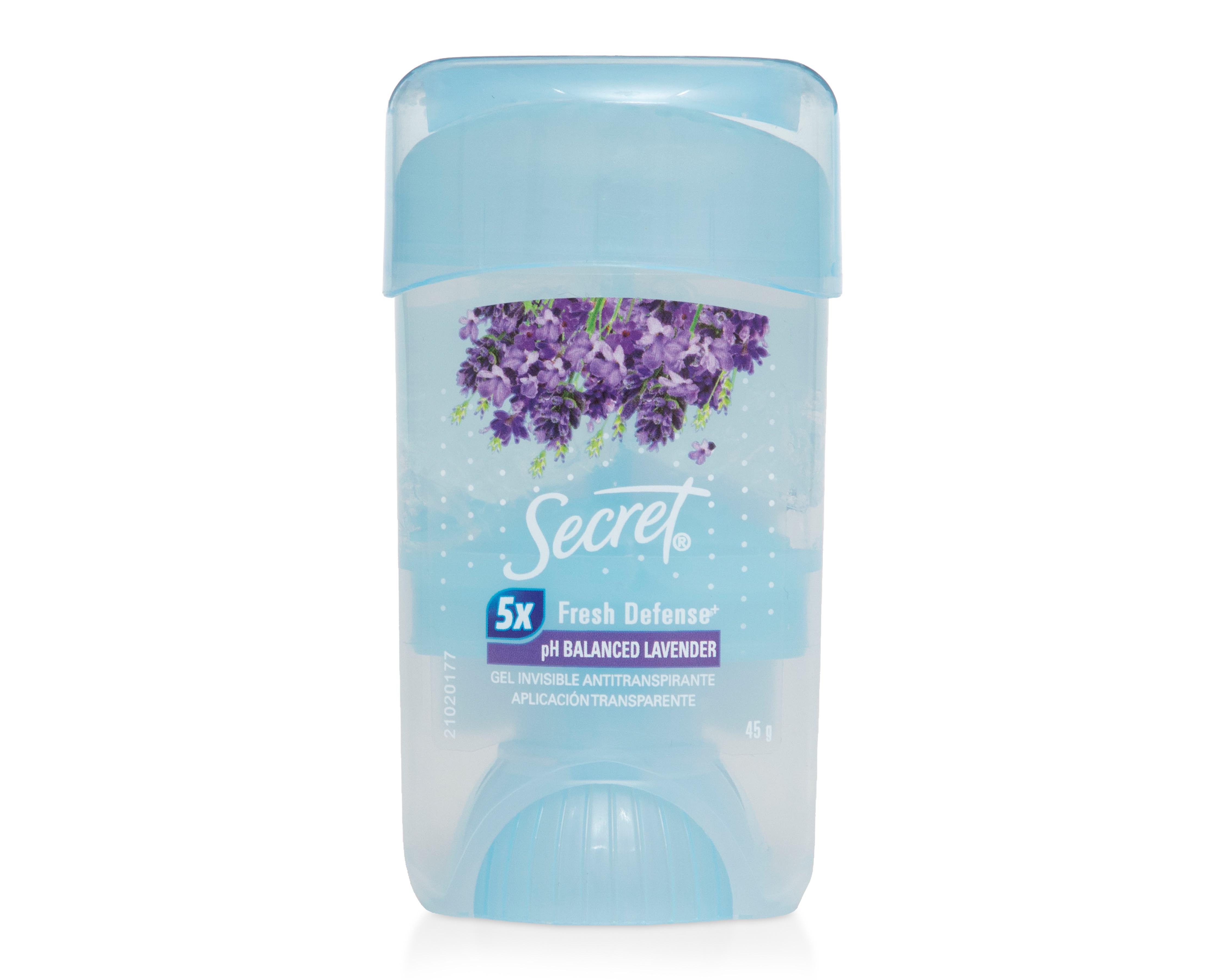 Foto 2 pulgar | Desodorante en Barra Secret Gel Invisible Ph Balanced Lavender 45 g