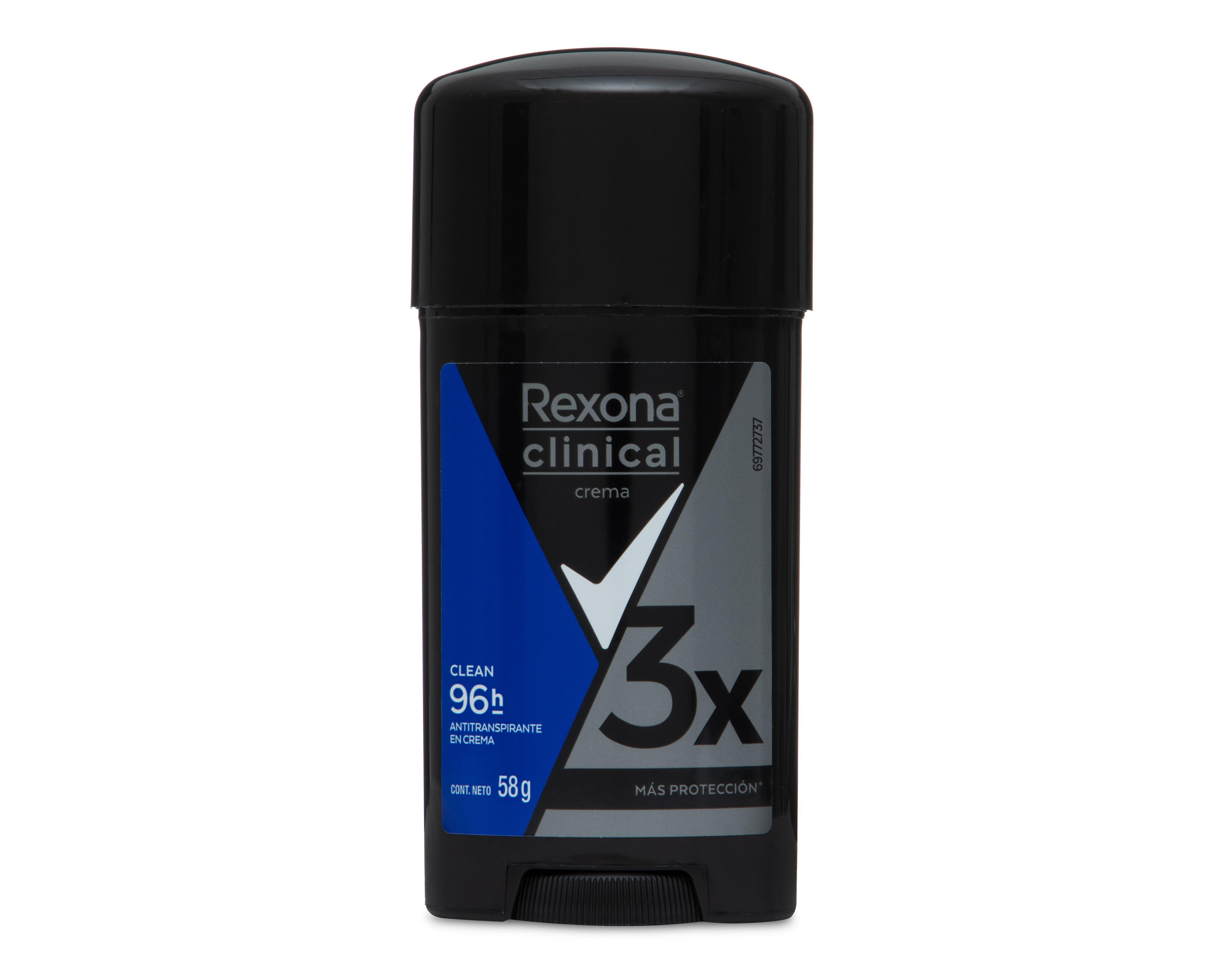 Antitranspirante Rexona en Crema Clinical 3X 58 g