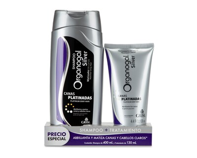 Foto 1 | Shampoo y Tratamiento Grisi Organogal Silver