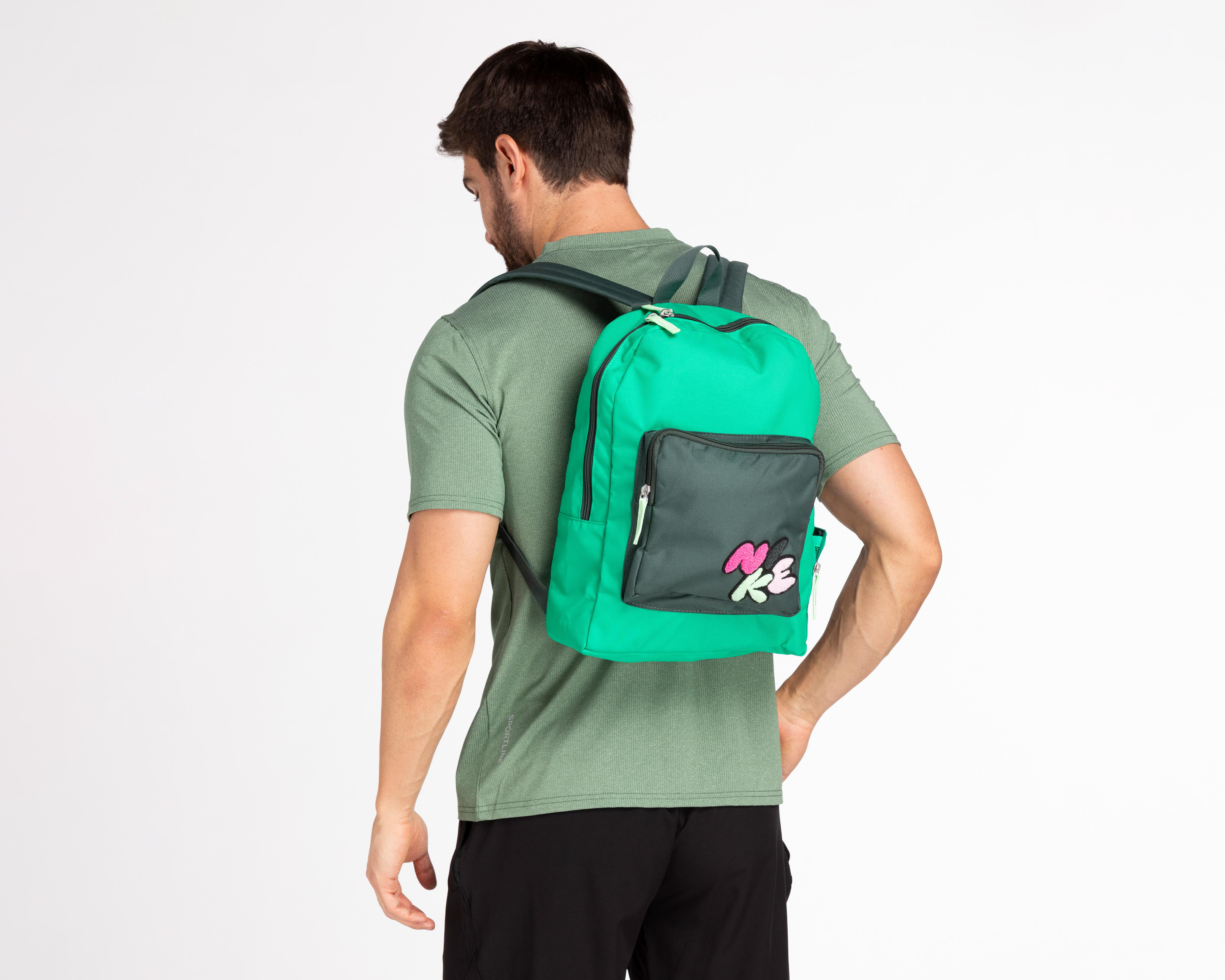 Foto 9 pulgar | Mochila Nike Classic Verde
