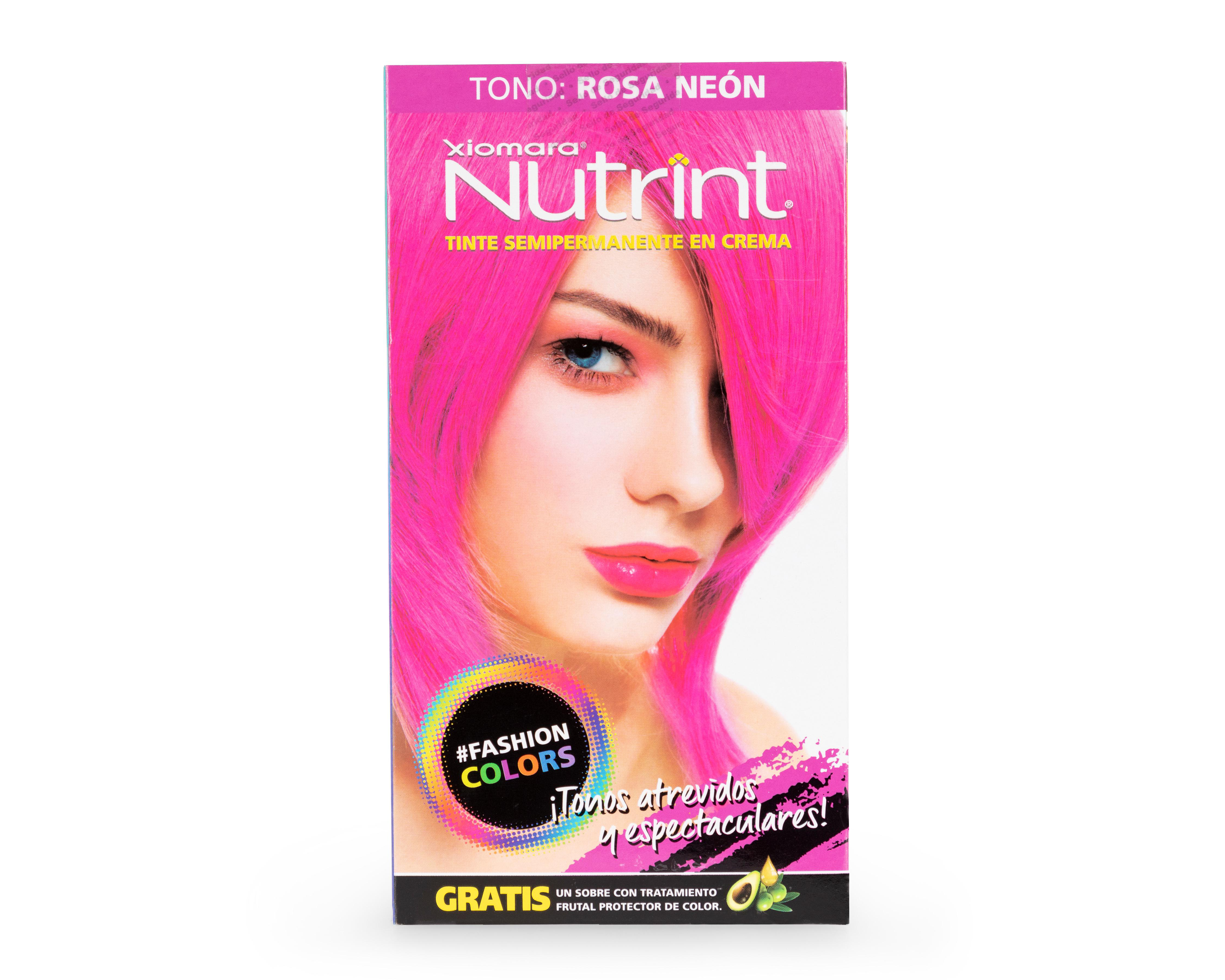 Foto 2 pulgar | Tinte para Cabello Xiomara Nutrint Rosa Neón