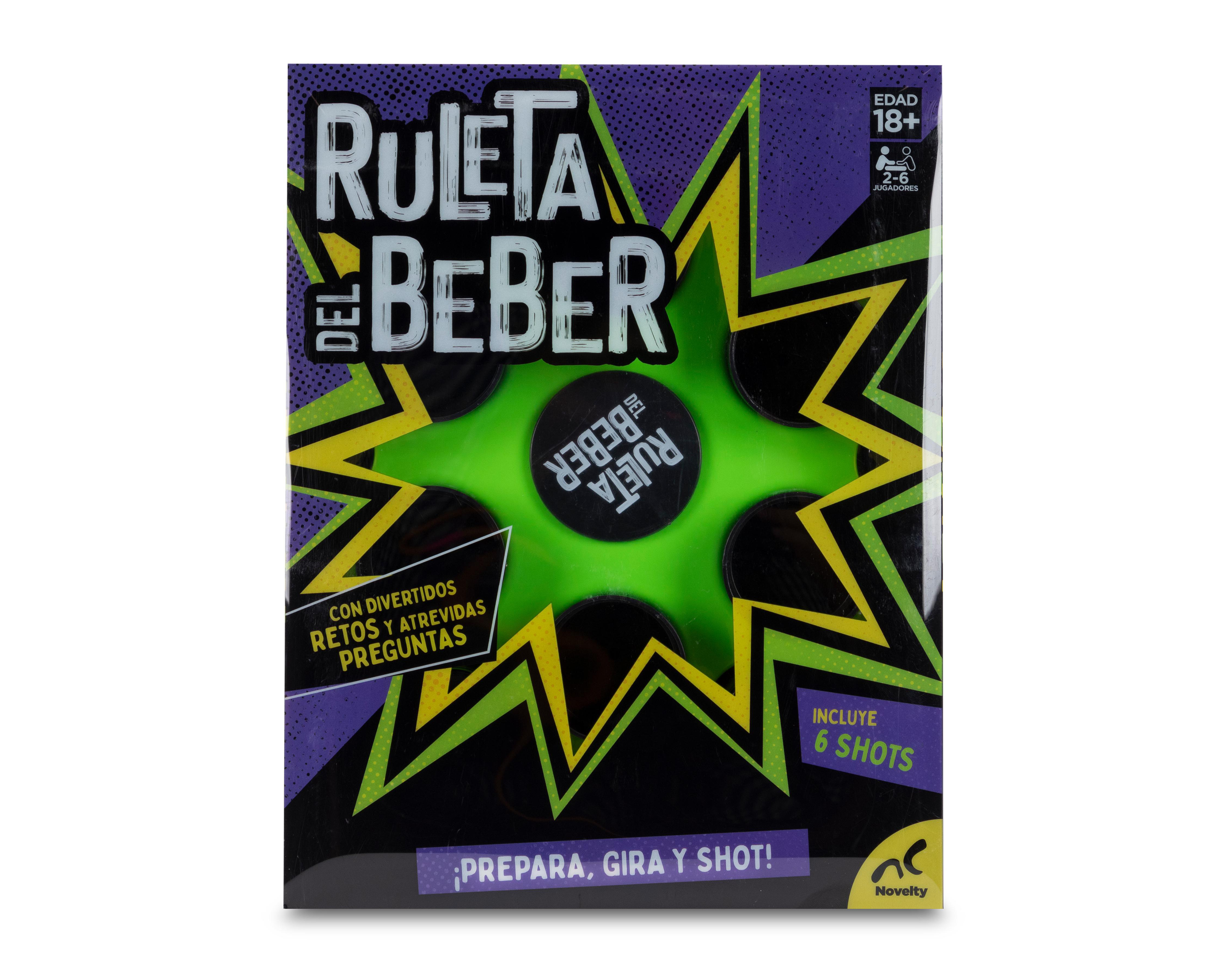 Foto 2 pulgar | Juego de Mesa Ruleta del Beber Novelty