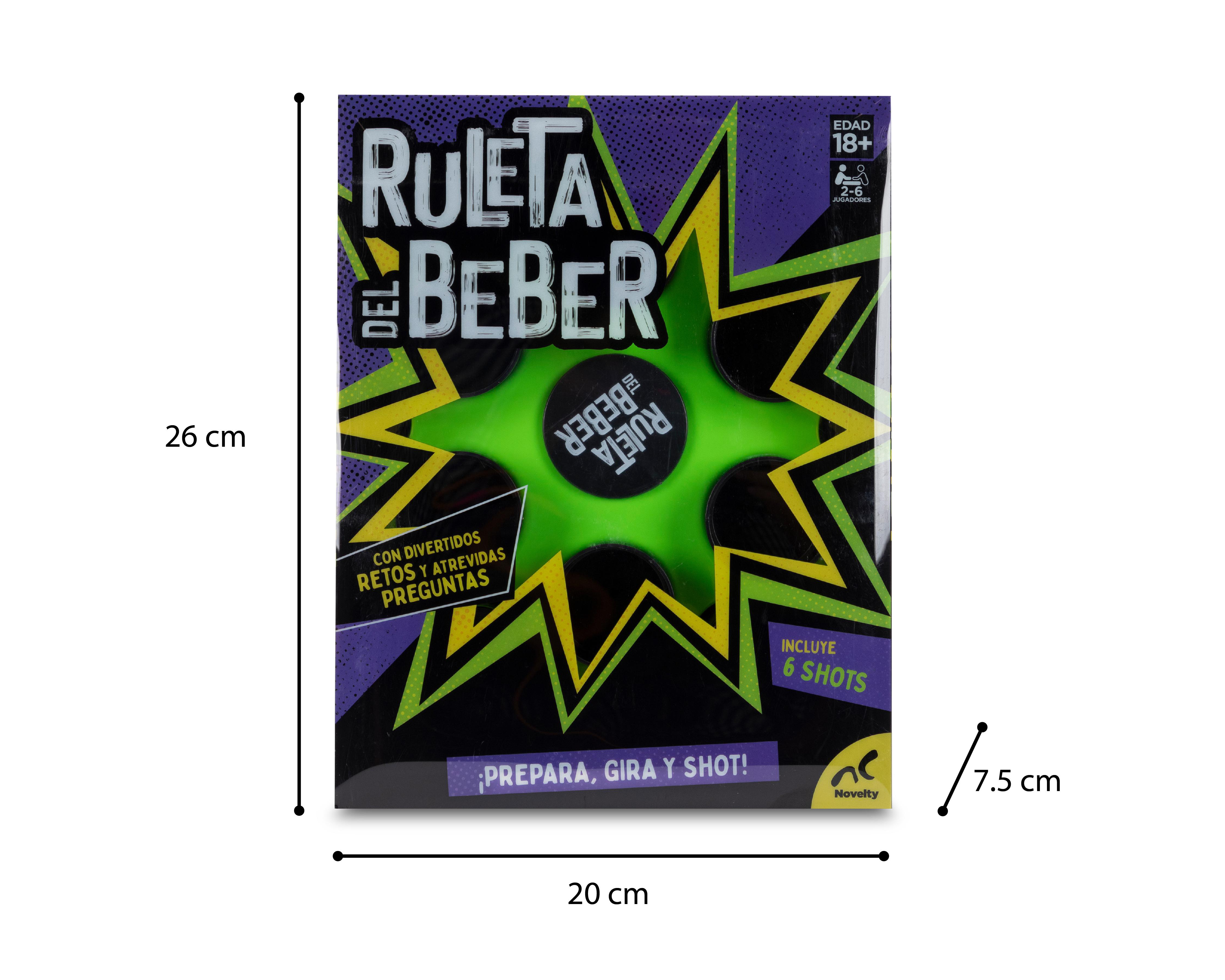 Foto 4 | Juego de Mesa Ruleta del Beber Novelty