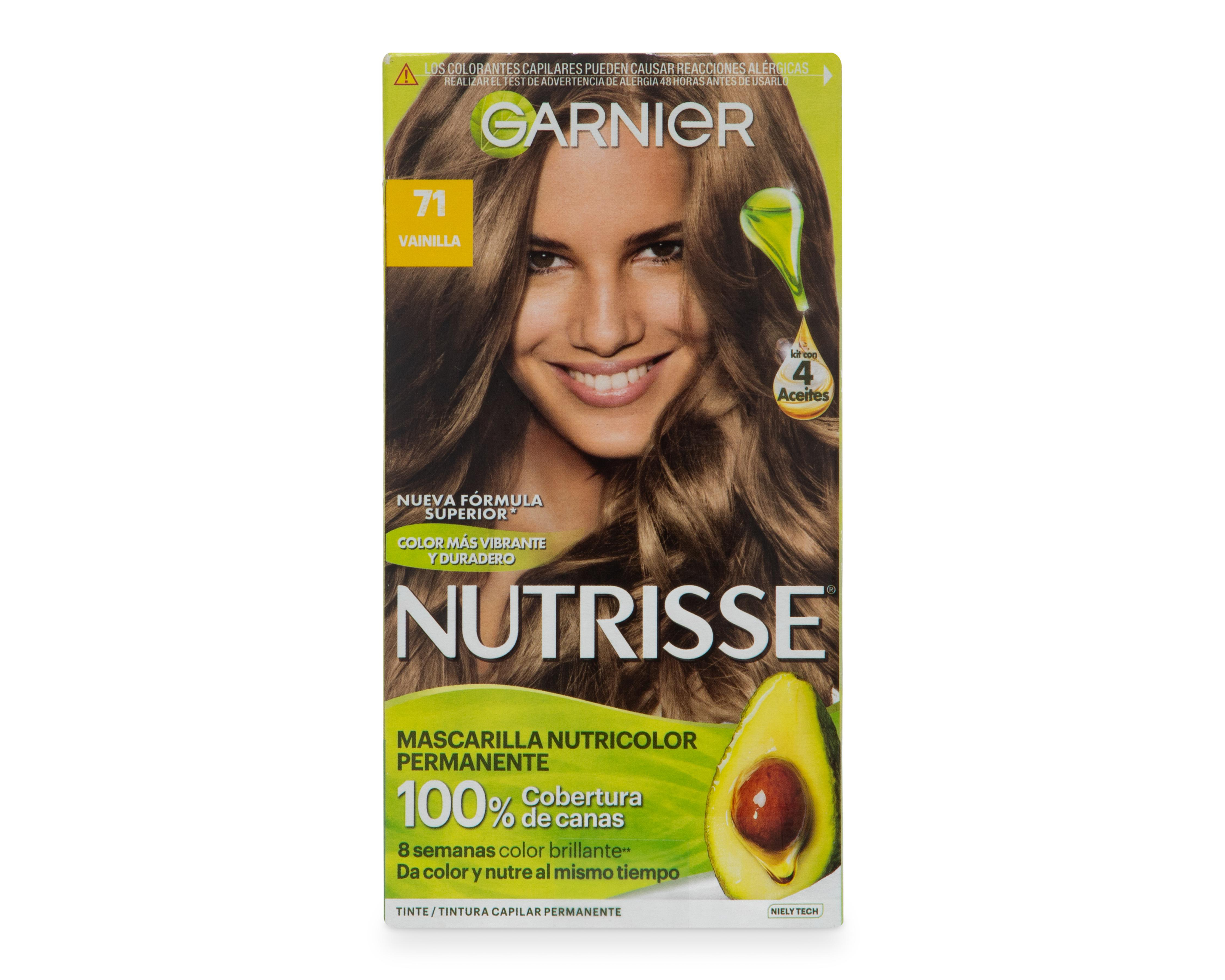 Tinte para Cabello Garnier Nutrisse 71 Vainilla $64