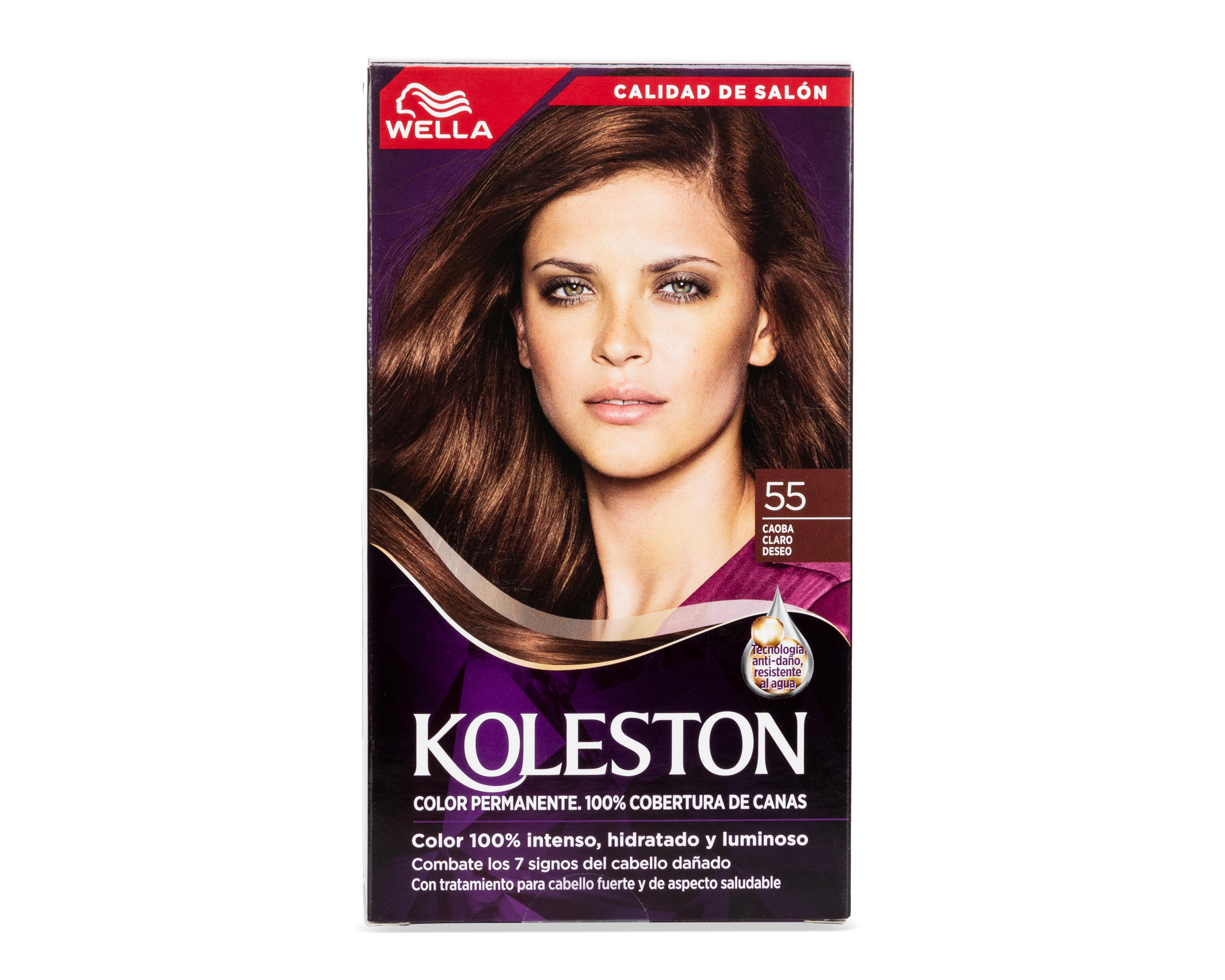 Tinte para Cabello Koleston 55 Caoba Claro Deseo