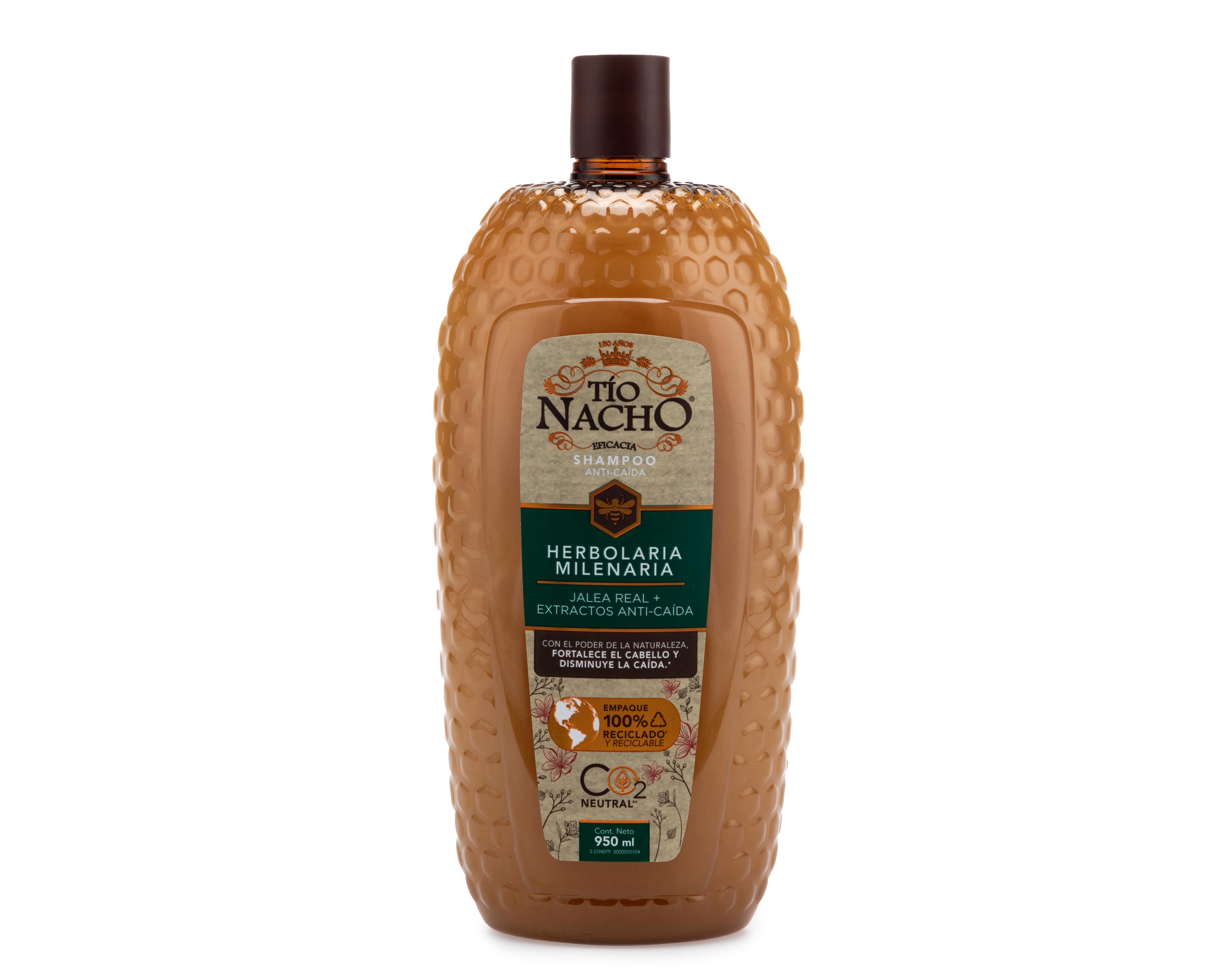 Foto 1 | Shampoo Tío Nacho Herbolaria Milenaria Jalea Real + Extractos Anti-Caída 950 ml