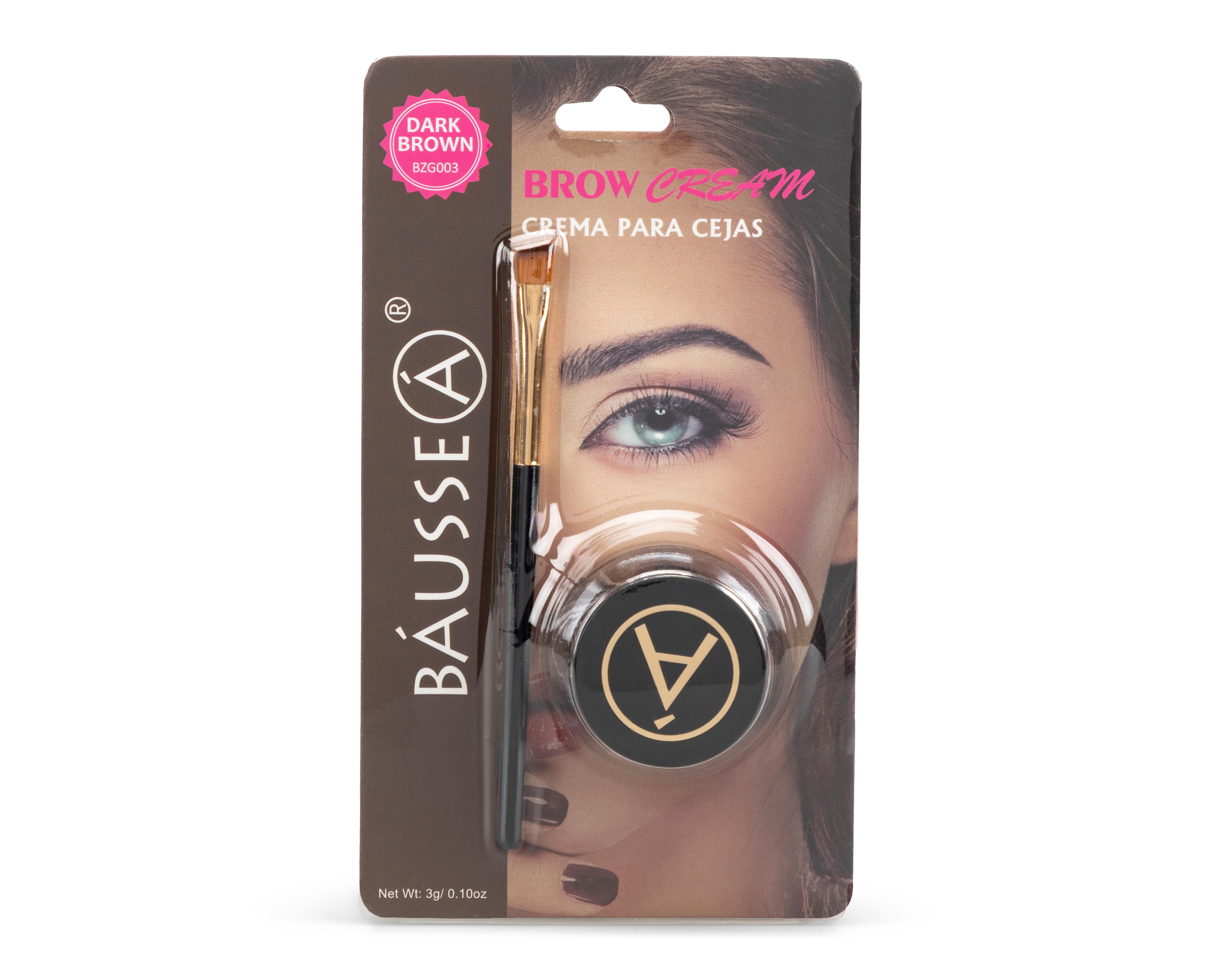 Crema para Cejas Báusse Dark Brown con Aplicador