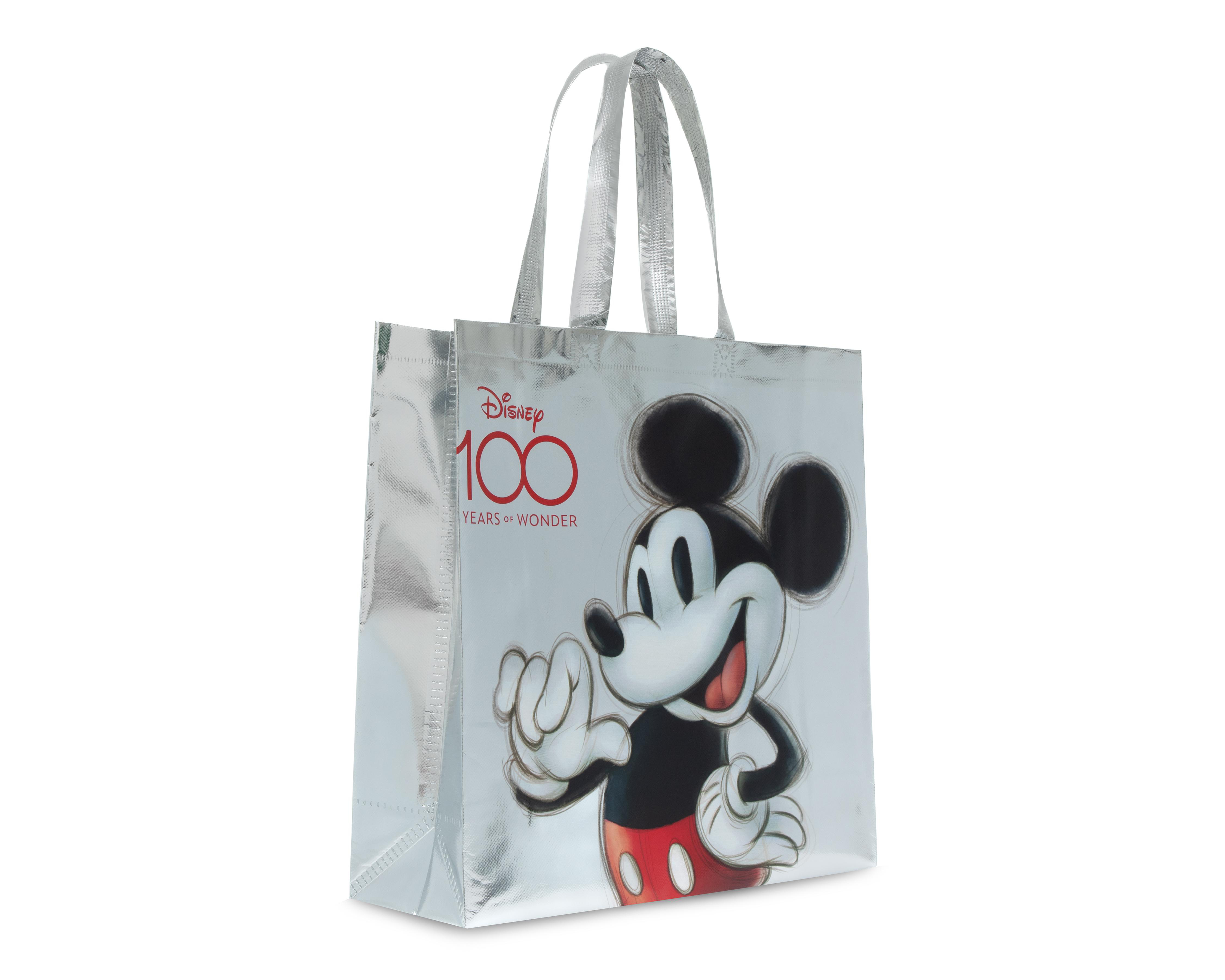 Foto 3 pulgar | Bolsa Reutilizable Disney Mickey Mouse 100 Años