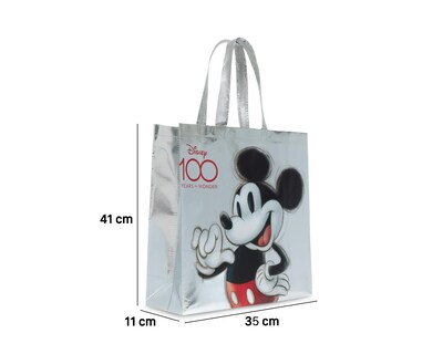Foto 4 | Bolsa Reutilizable Disney Mickey Mouse 100 Años