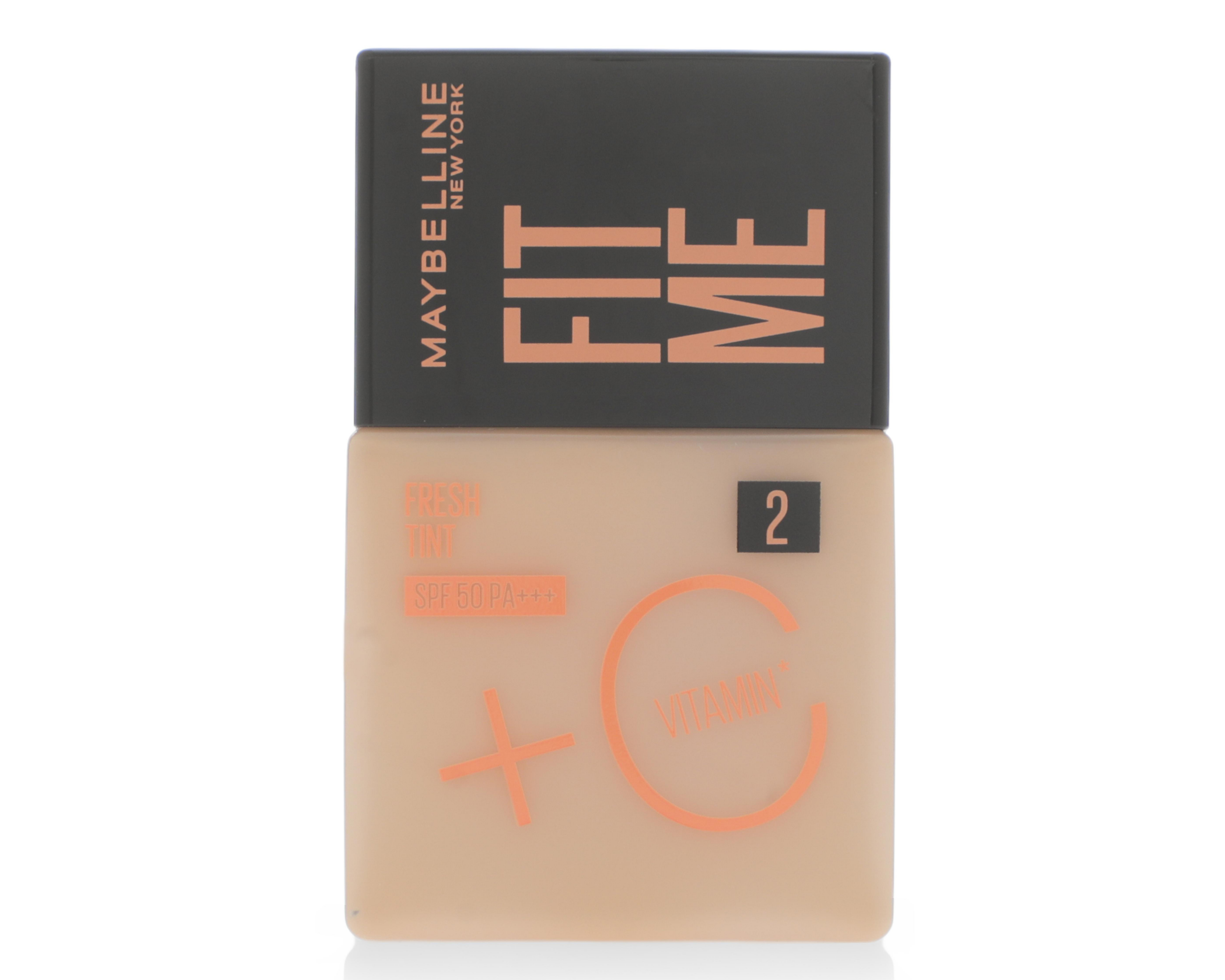 Foto 2 pulgar | Base de Maquillaje Maybelline Fit Me Fresh Tint 02
