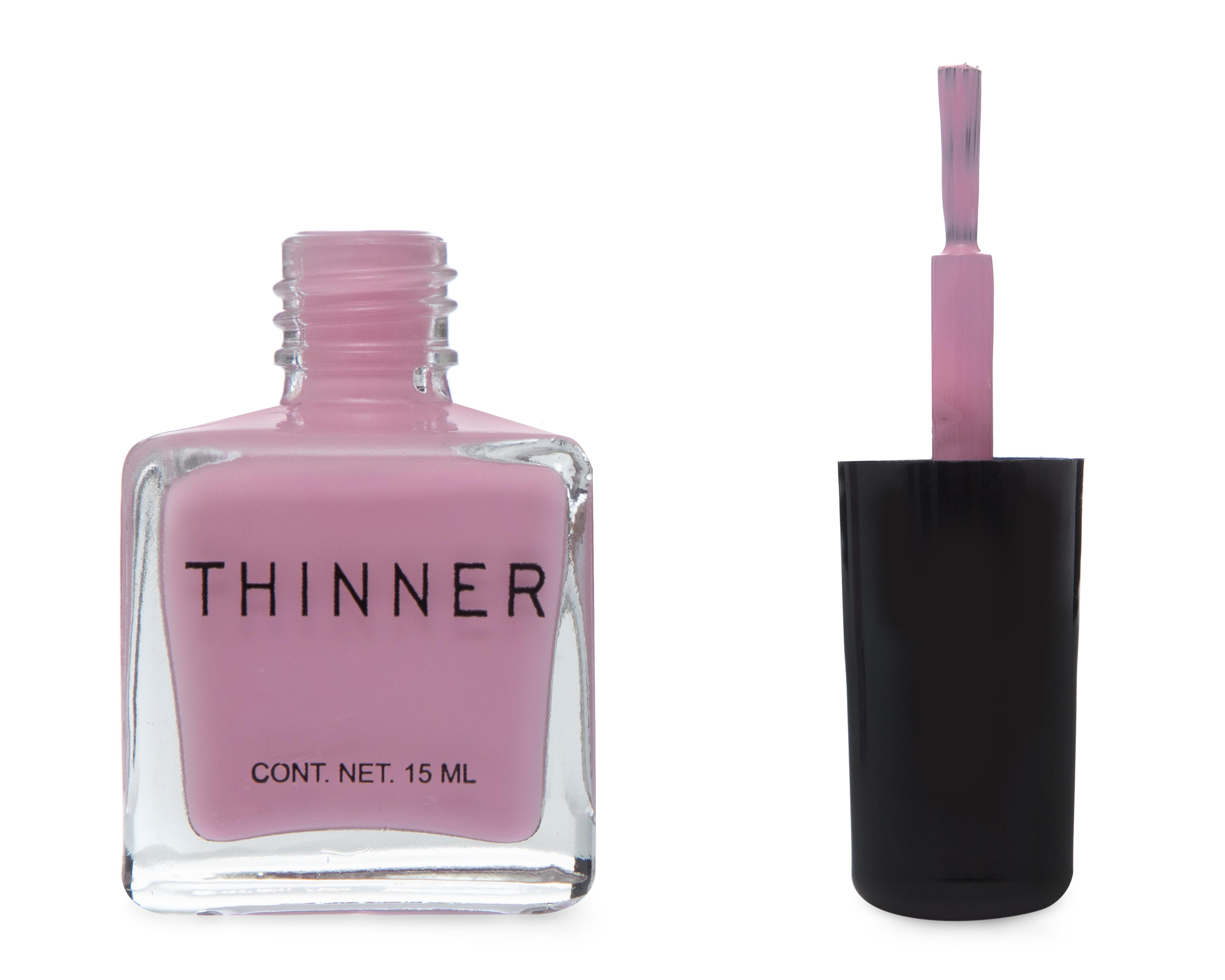 Foto 3 pulgar | Esmalte de Uñas Thinner Rosa