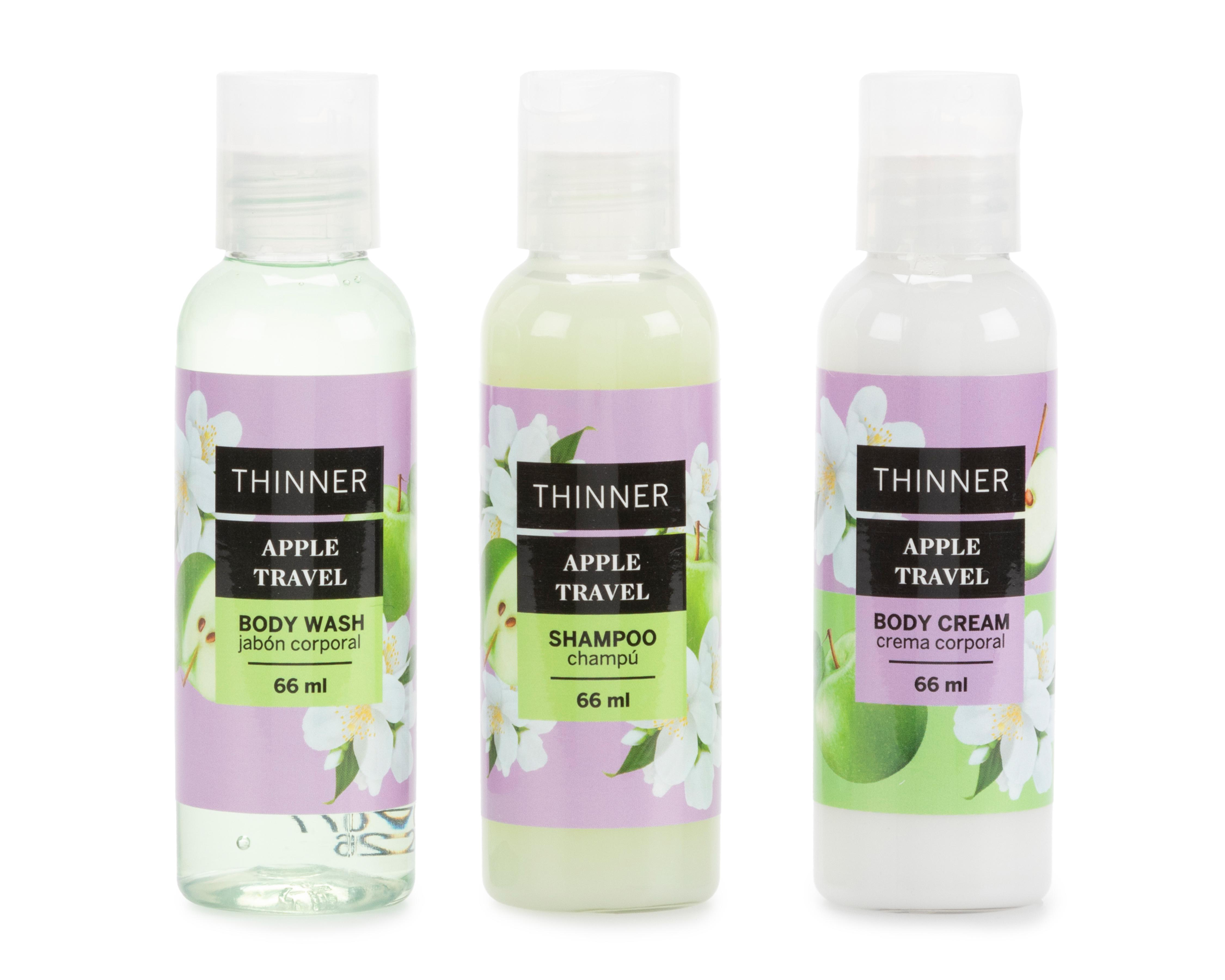 Foto 2 | Kit de Viaje para Higiene Personal Thinner 4 Piezas