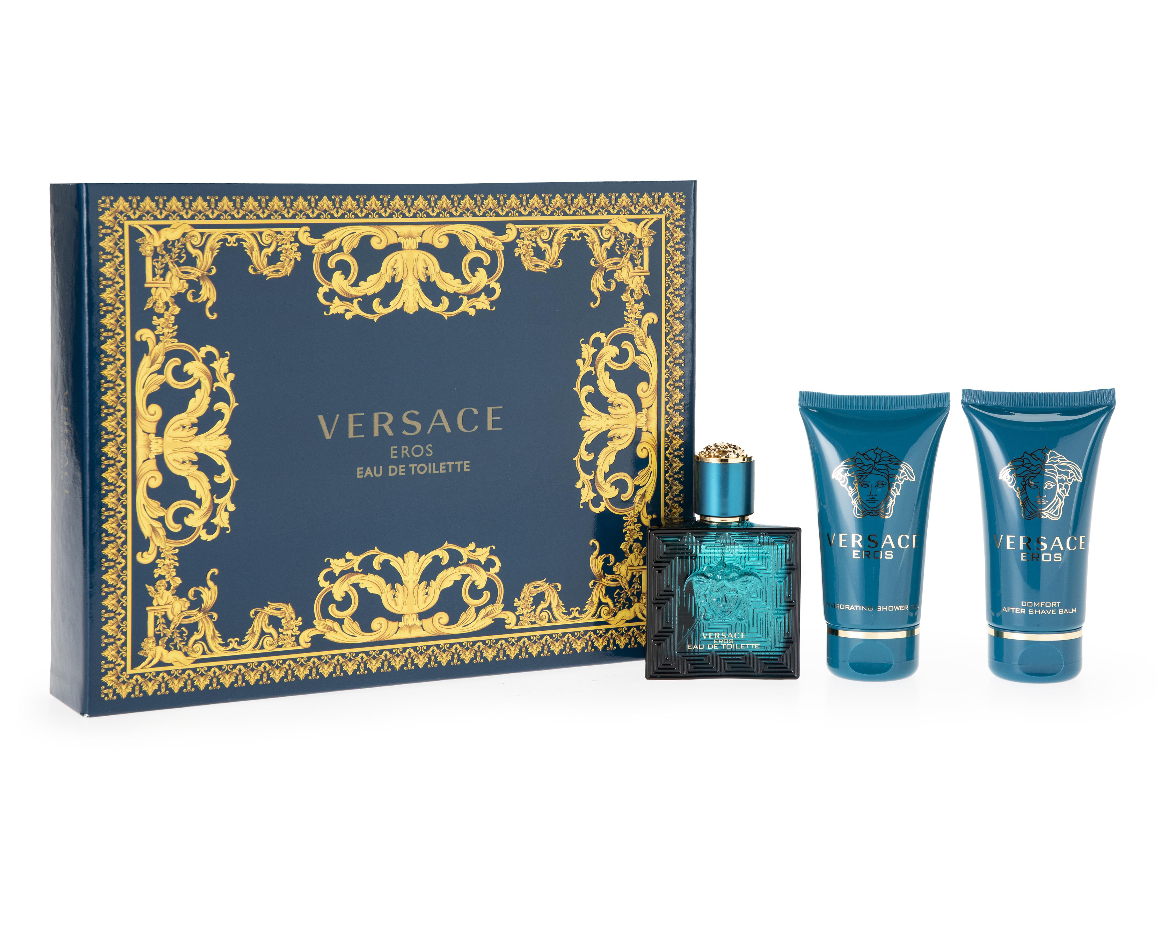 Foto 2 pulgar | Estuche para Hombre Versace Eros 3 Piezas