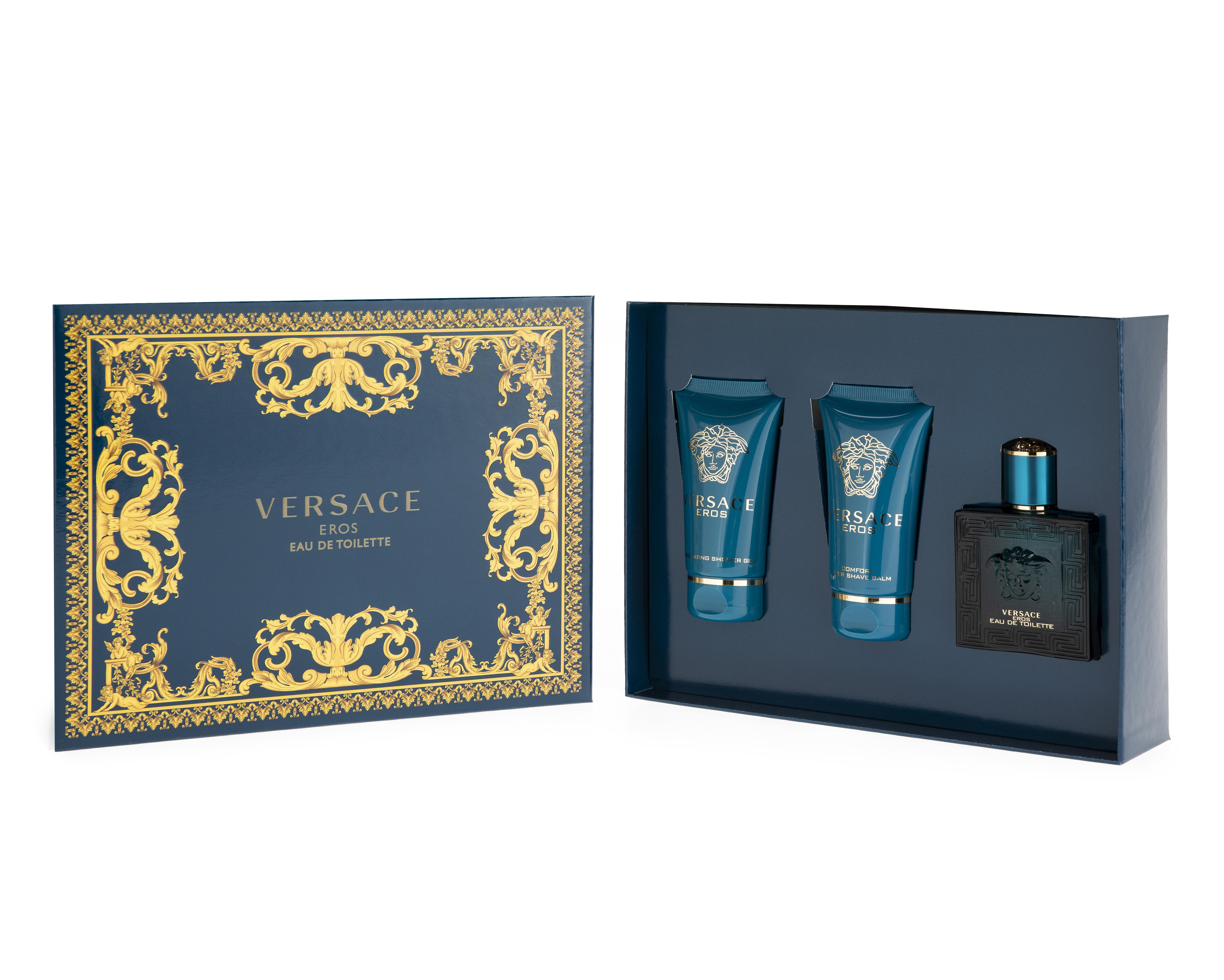 Foto 4 | Estuche para Hombre Versace Eros 3 Piezas