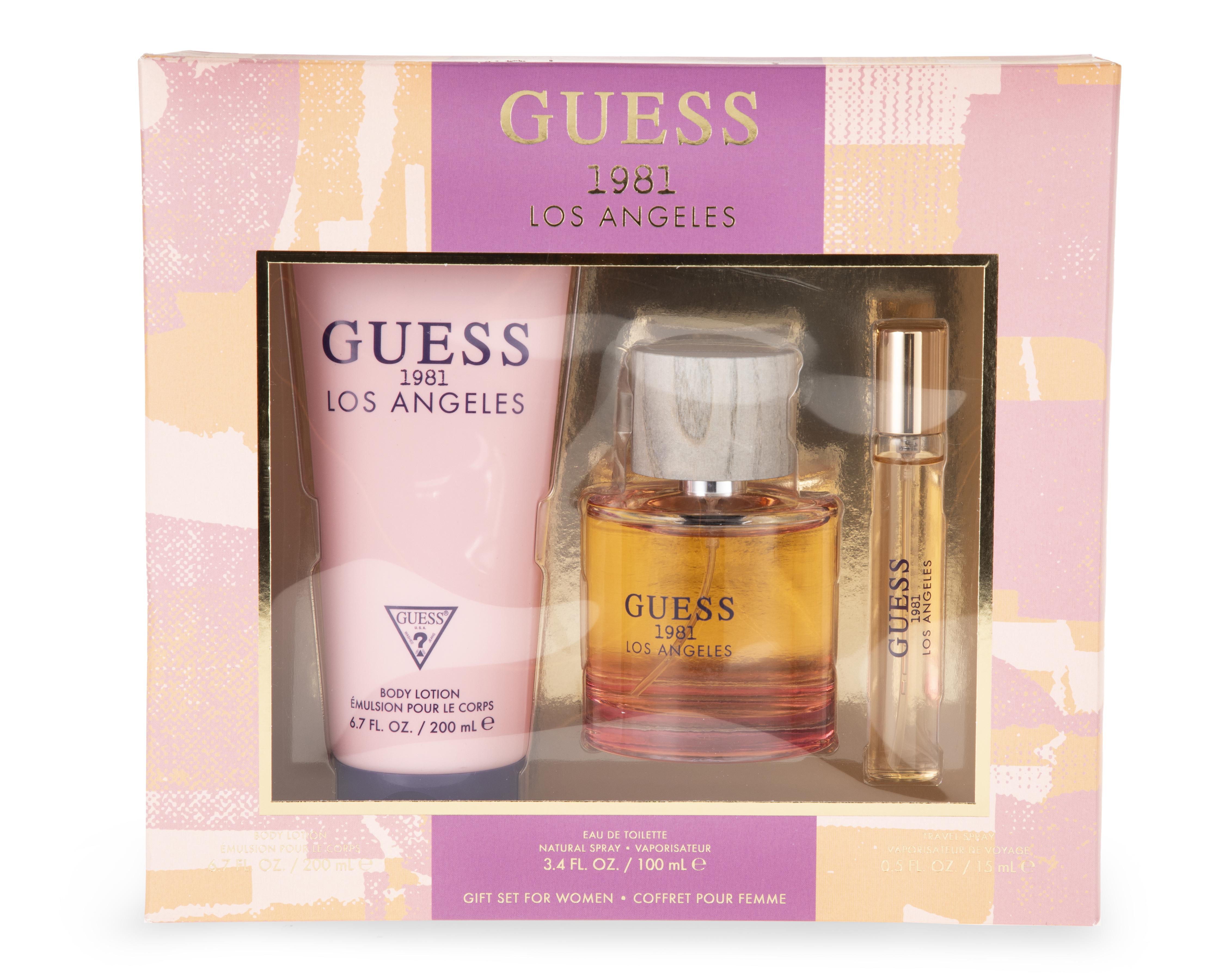 Foto 2 pulgar | Estuche para Mujer Guess 1981 Los Angeles 3 Piezas