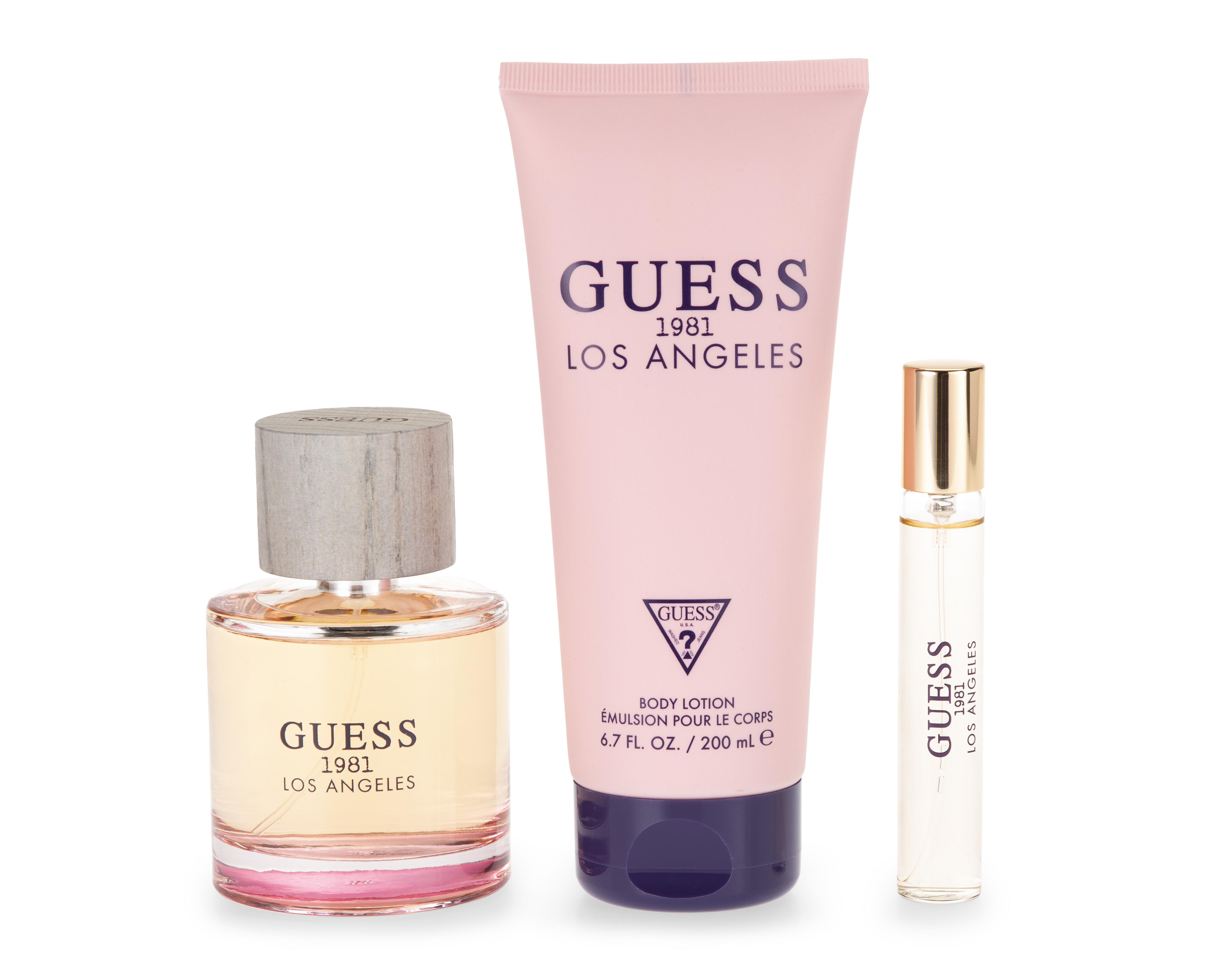 Foto 3 pulgar | Estuche para Mujer Guess 1981 Los Angeles 3 Piezas