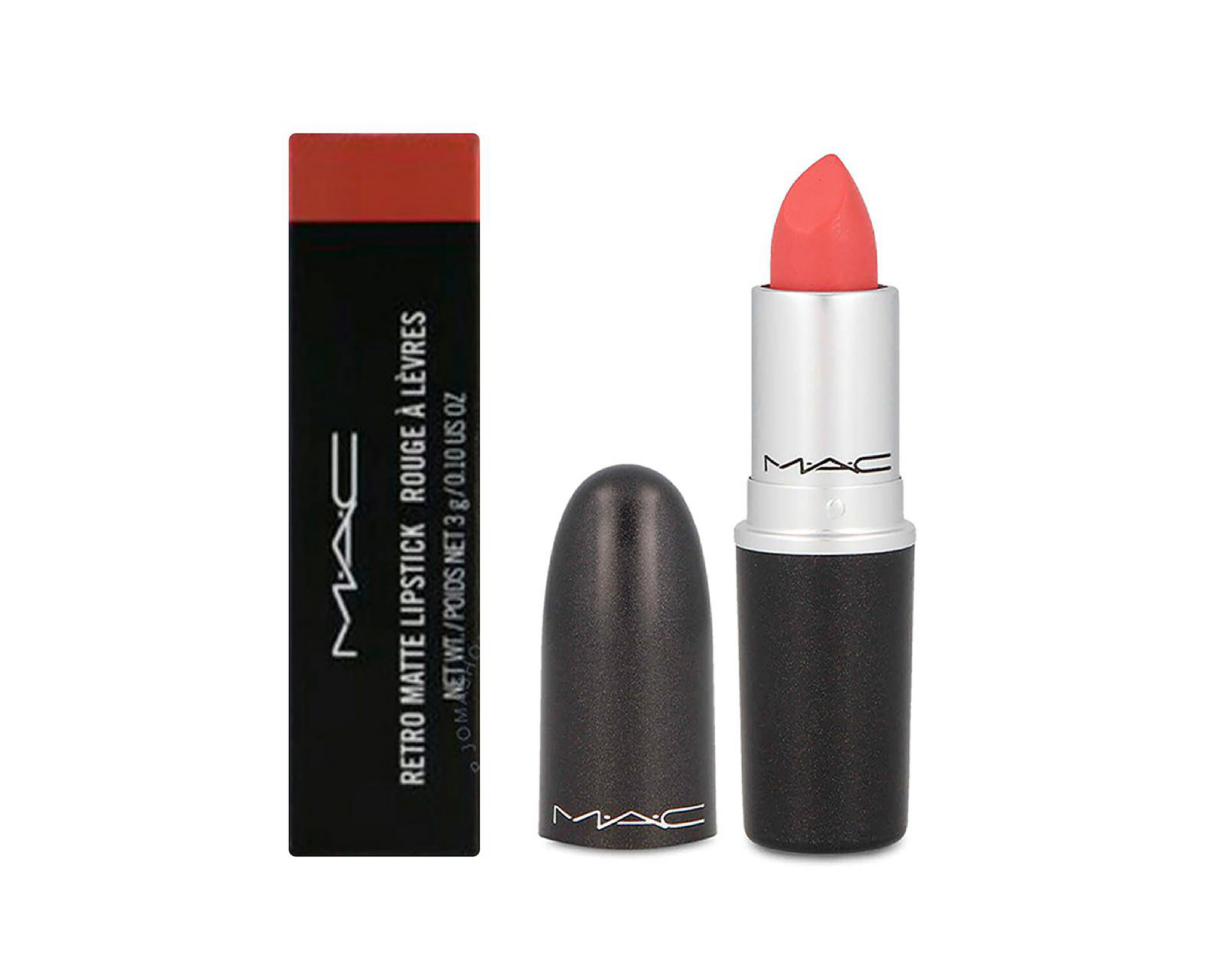 Foto 3 pulgar | Labial MAC Retro Matte Lipstick Rougue À Lèvres Run