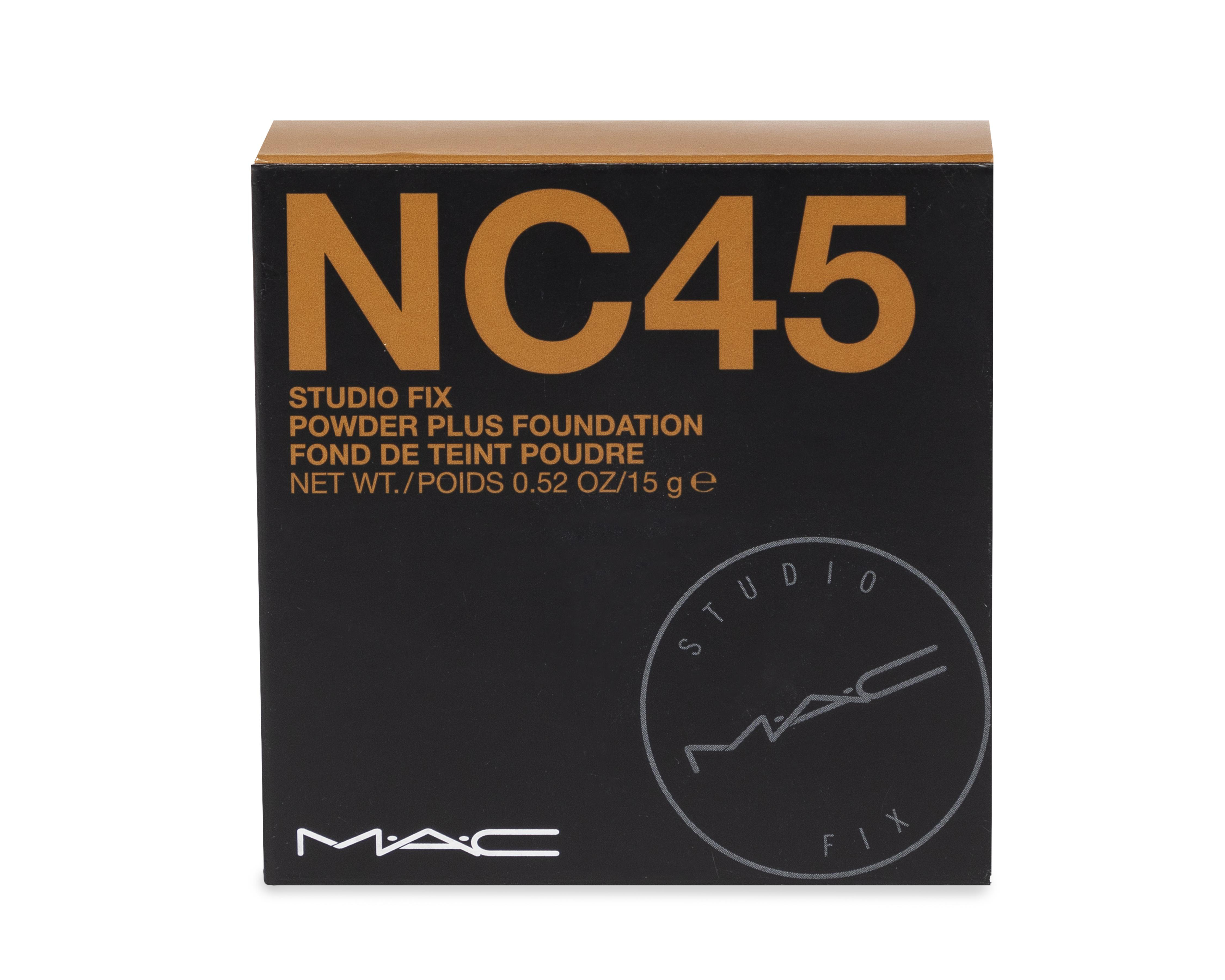 Foto 5 pulgar | Base en Polvo MAC Studio Fix Powder Plus Foundation NC45 15 g