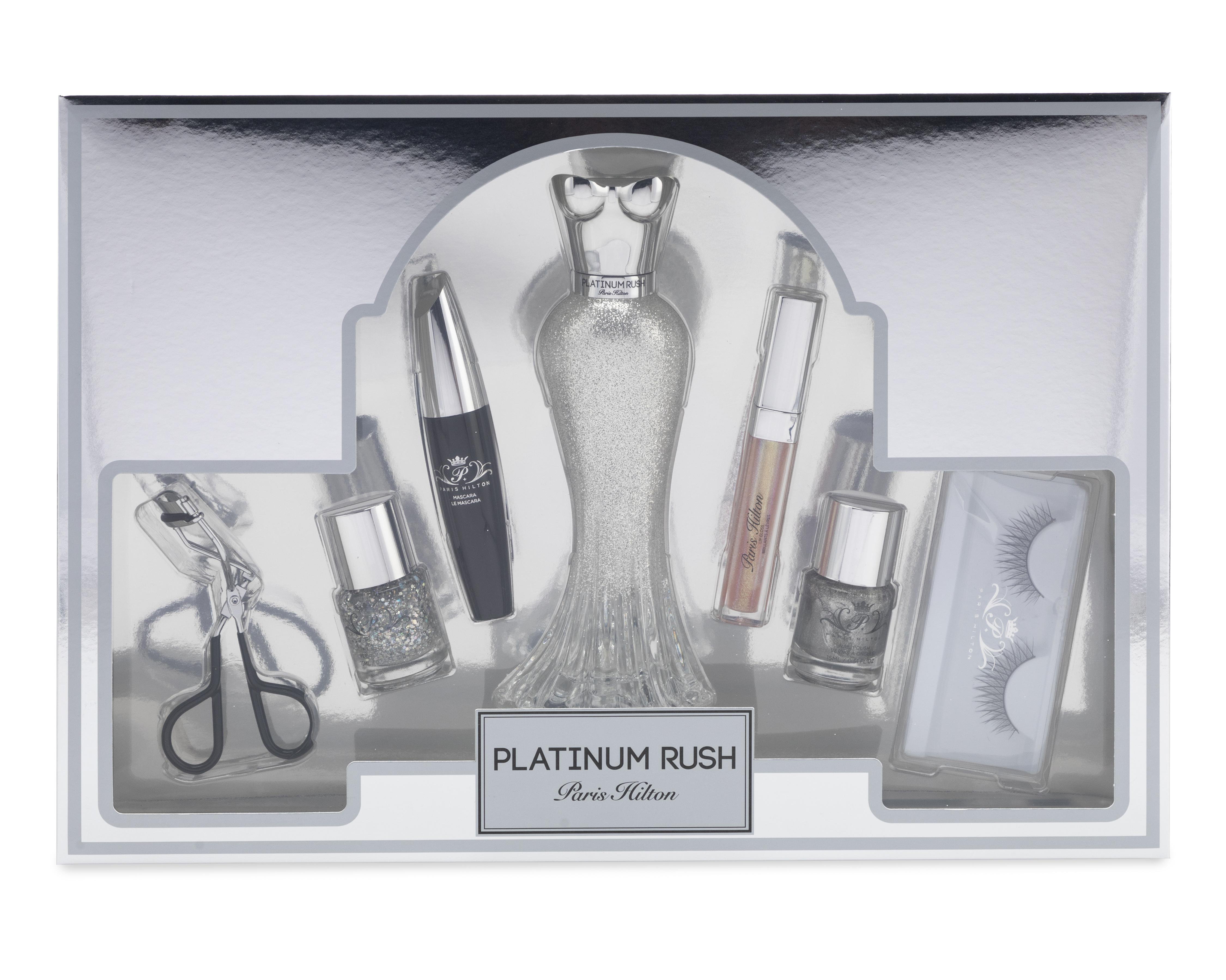 Foto 2 pulgar | Estuche para Mujer Paris Hilton Platinum Rush 7 Piezas