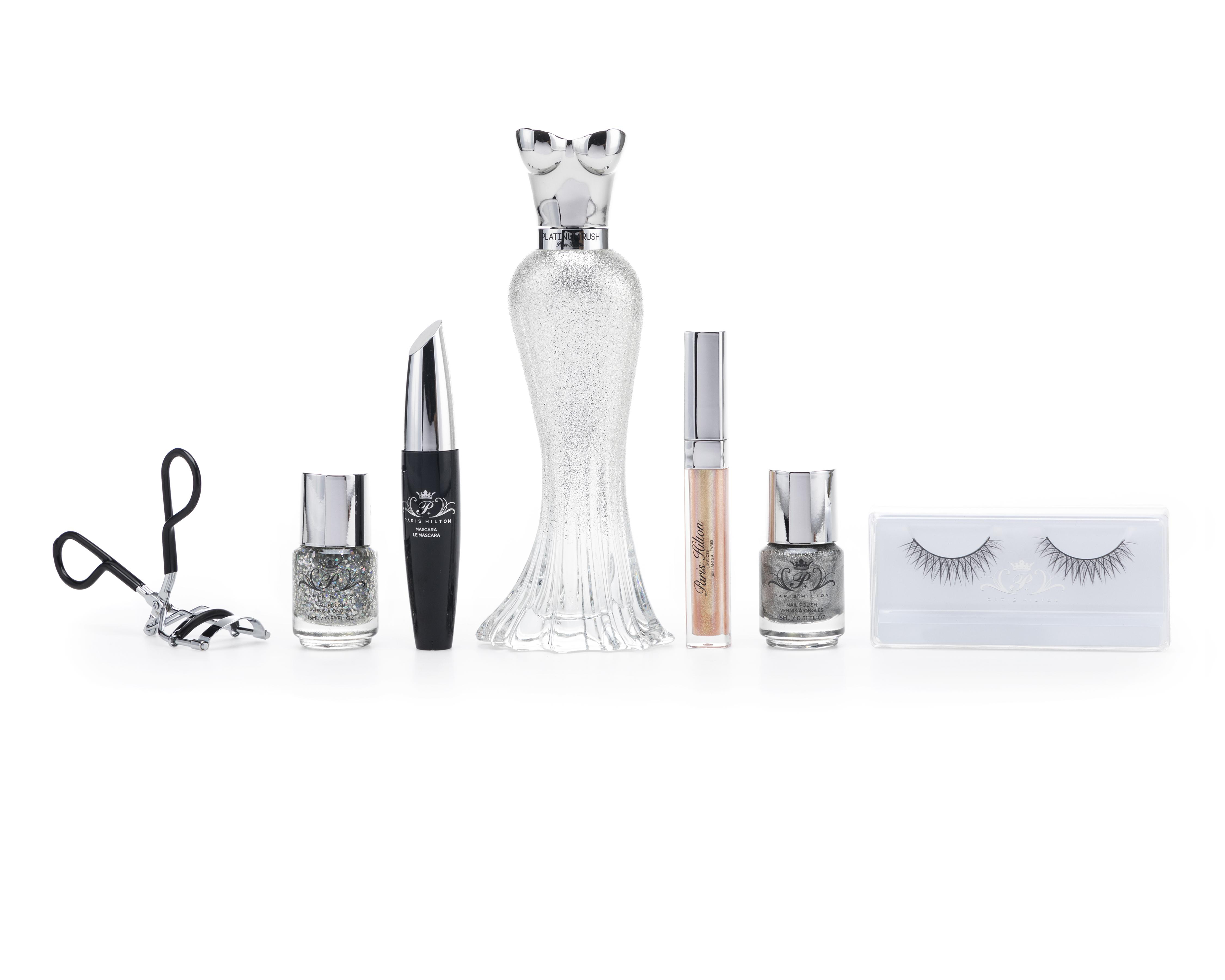 Foto 2 | Estuche para Mujer Paris Hilton Platinum Rush 7 Piezas