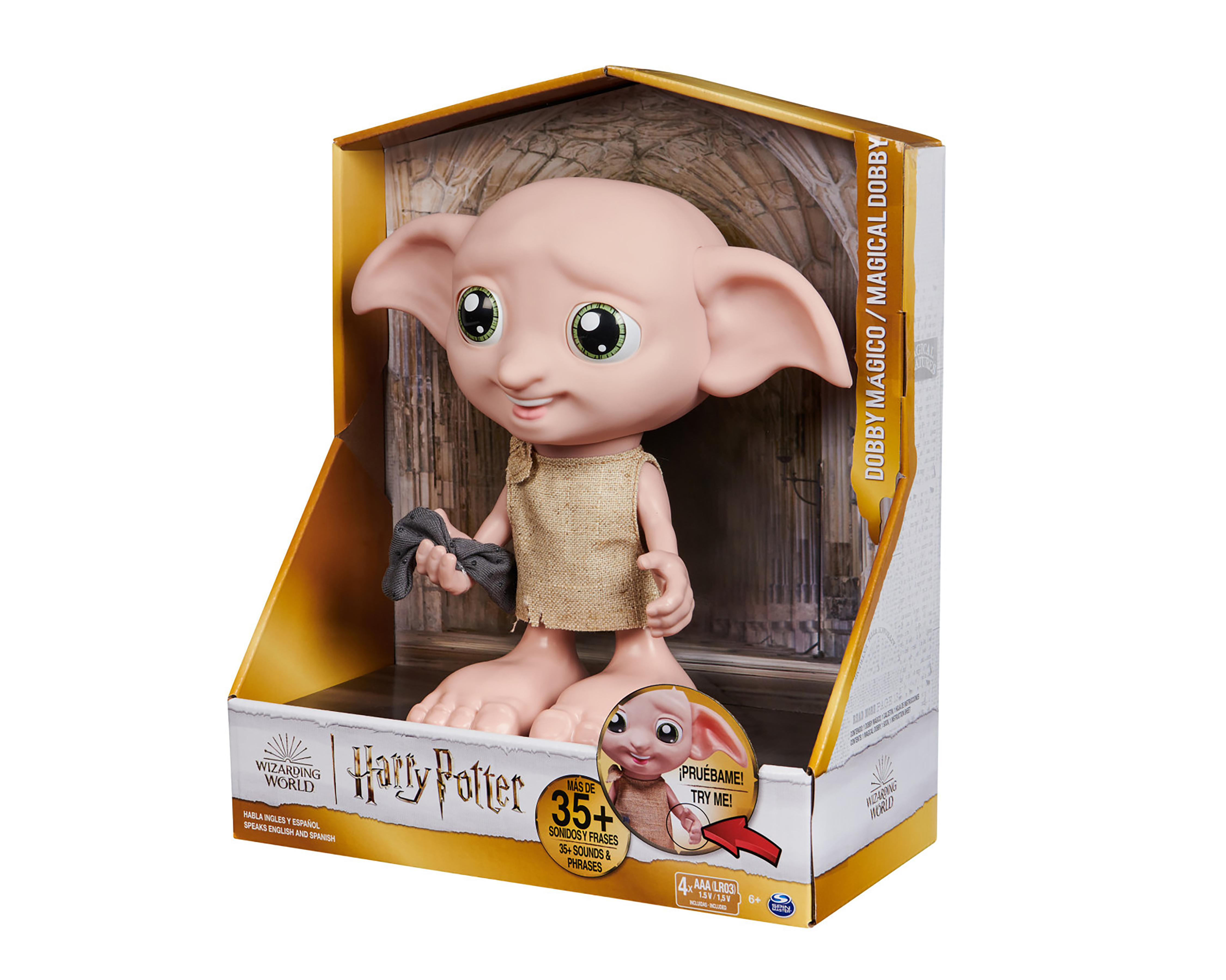 Foto 11 pulgar | Muñeco Dobby Spin Master Wizarding World Interactivo