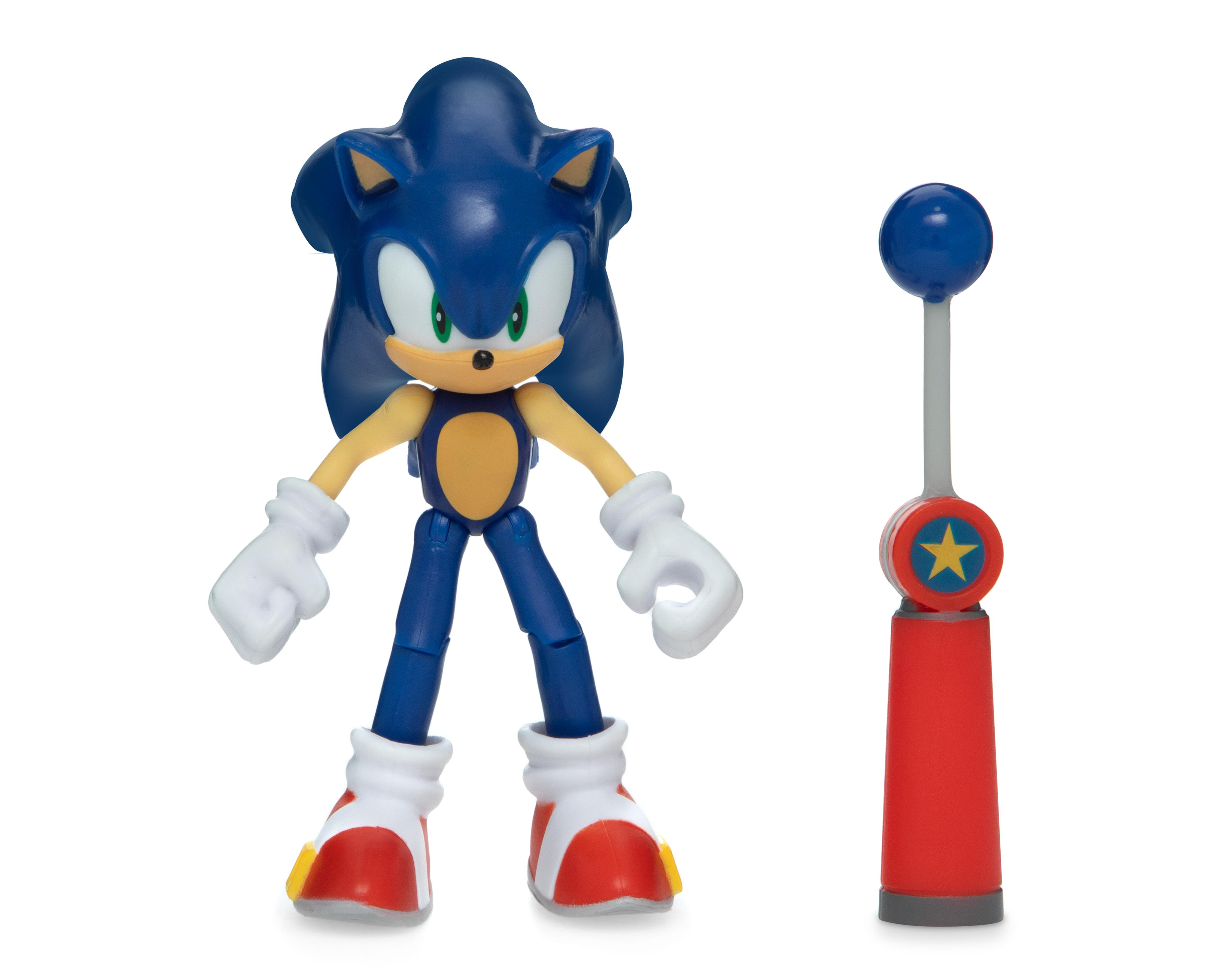 Foto 2 pulgar | Figura de Acción Sonic The Hedgehog 1 Pieza al Azar