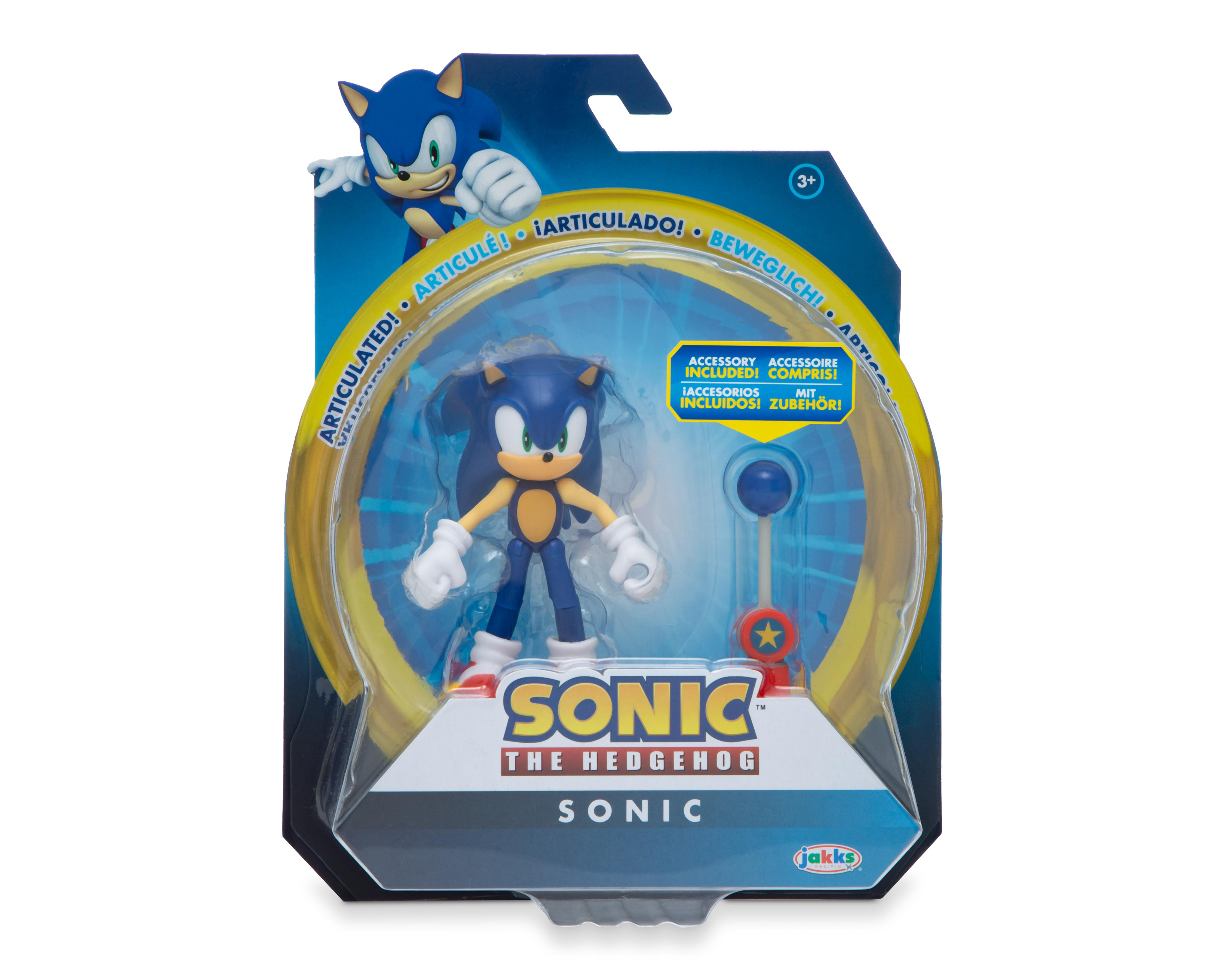 Foto 4 pulgar | Figura de Acción Sonic The Hedgehog 1 Pieza al Azar