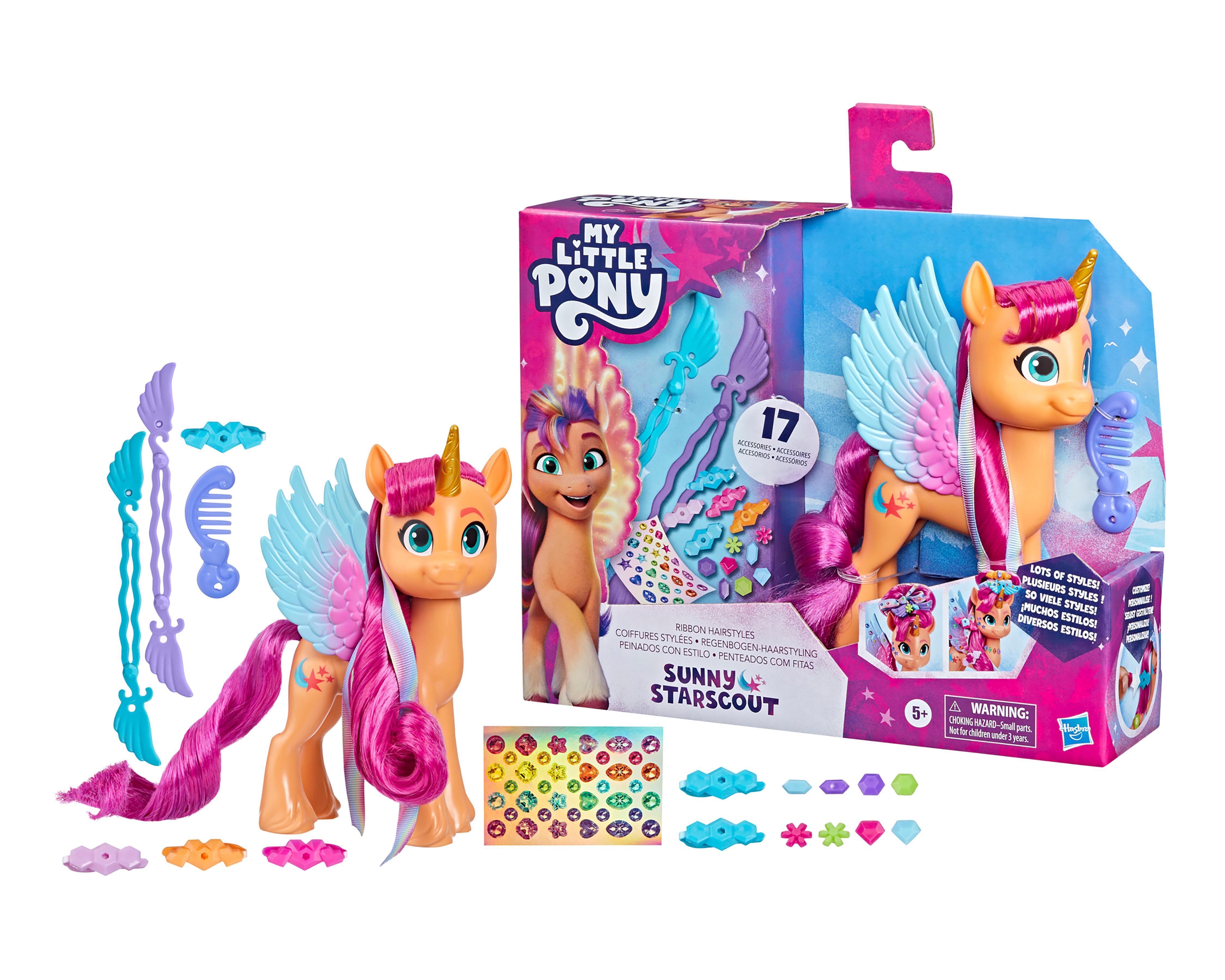 Unicornio My Little Pony Sunny Starscout con Accesorios