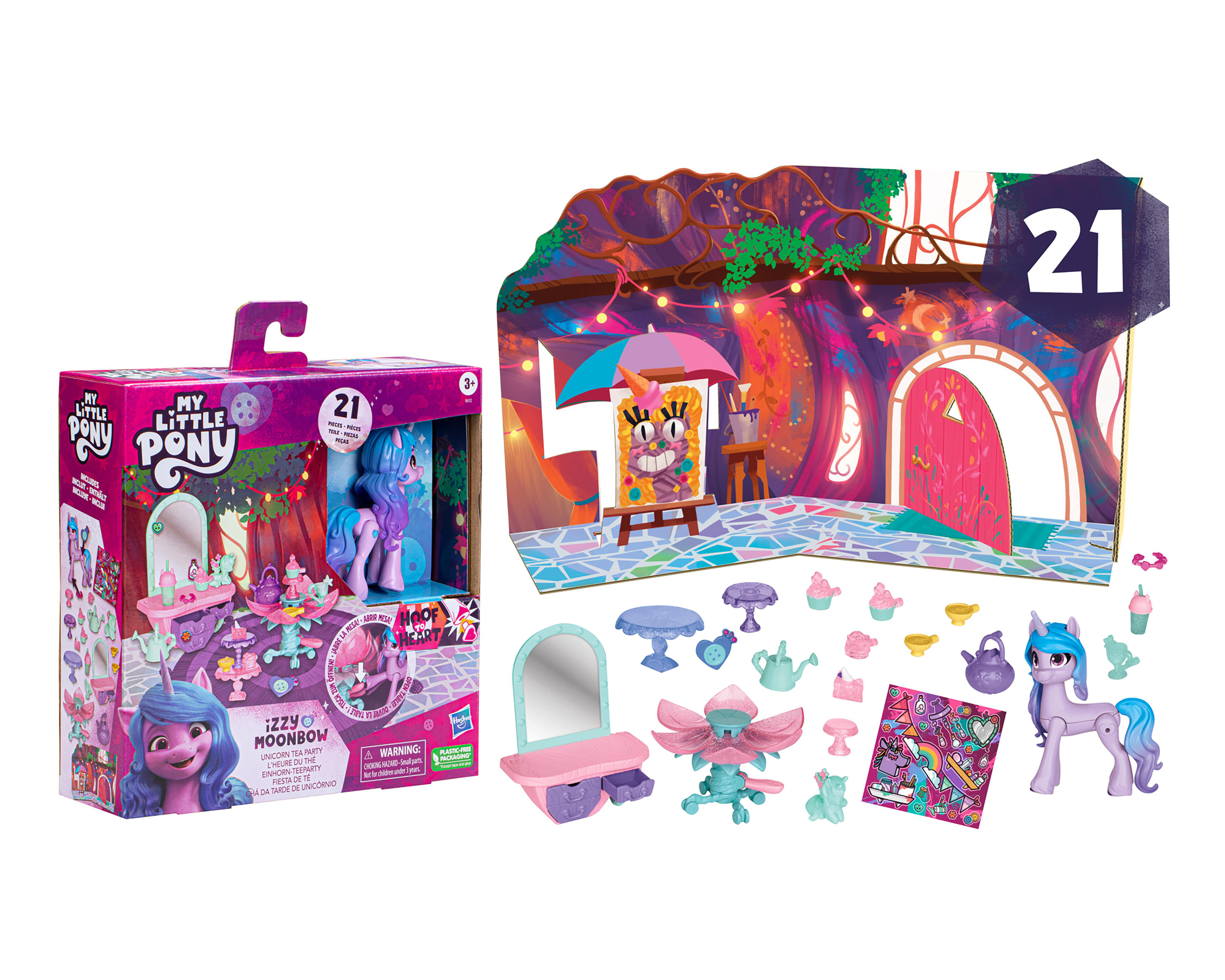 Unicornio My Little Pony Izzy Moonbow con Accesorios
